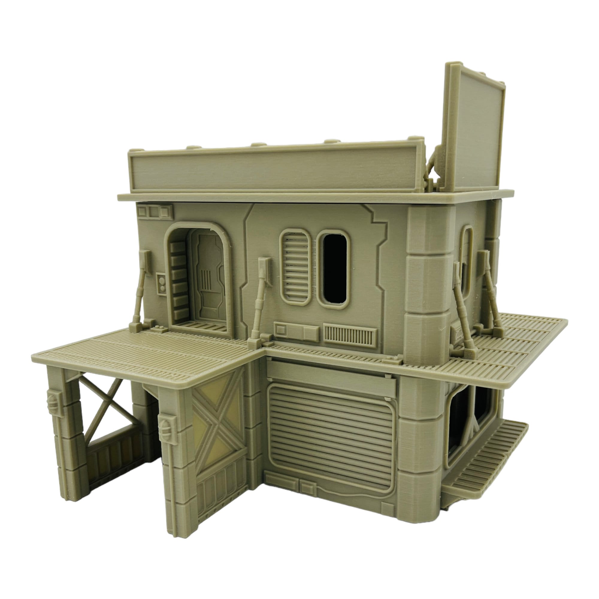 MidRim City Shop Type 'B' / SW Legion / Shatterpoint Compatible Terrain / Corvus Games Terrain Licensed Printer /