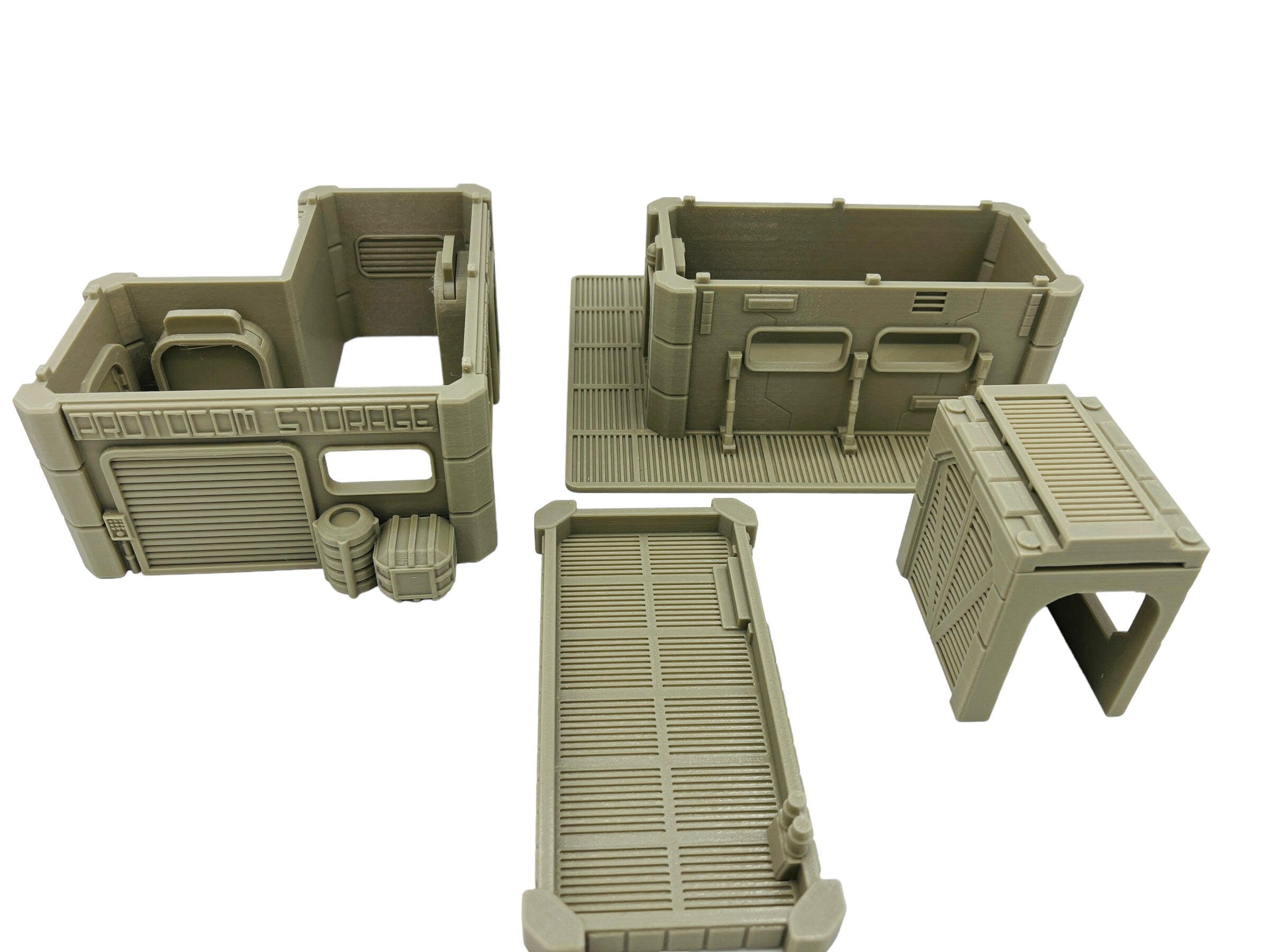 MidRim City Shop Type 'A' / SW Legion / Shatterpoint Compatible Terrain / Corvus Games Terrain Licensed Printer