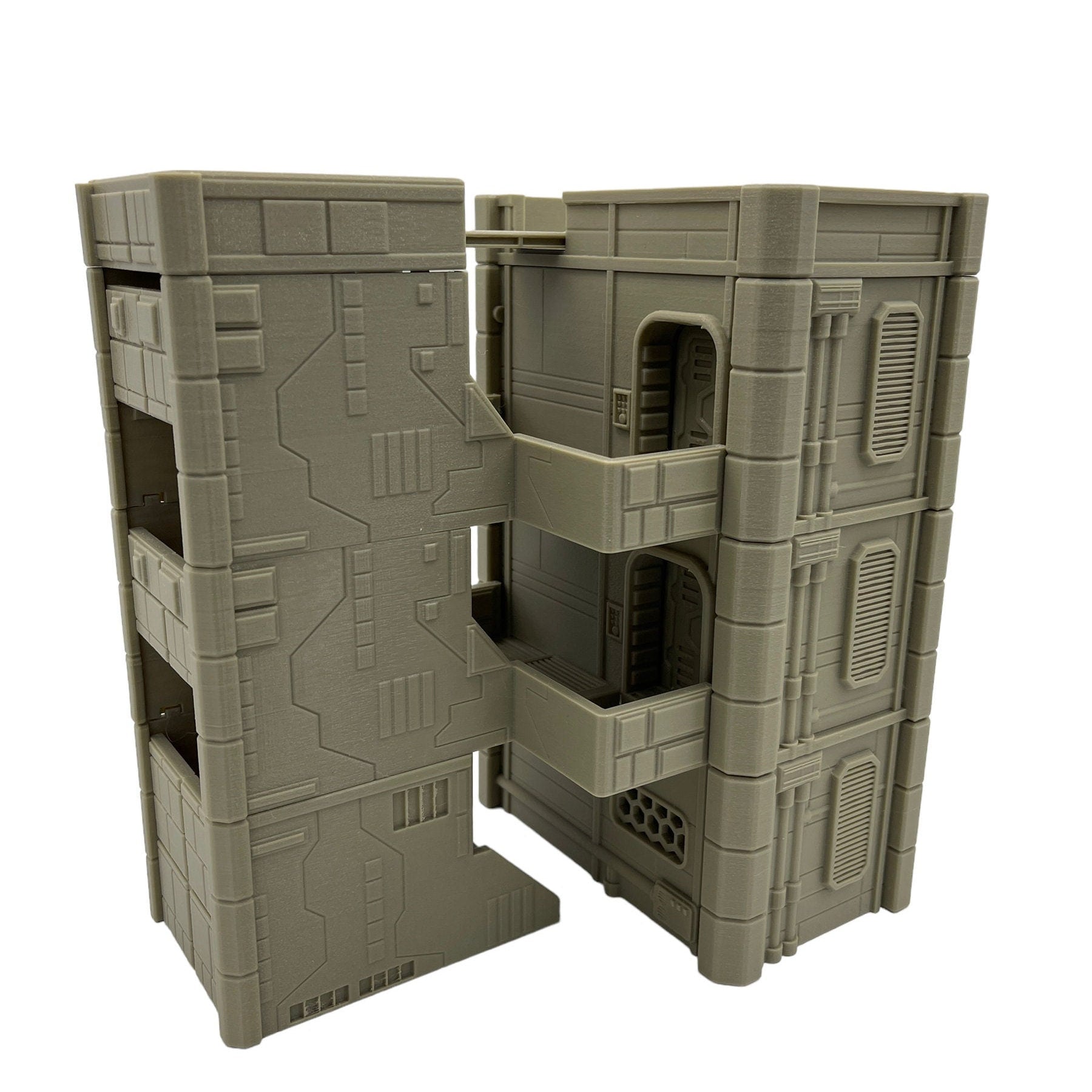 MidRim City Apartments / SW Legion / Shatterpoint Compatible Terrain / Corvus Games Terrain Licensed Printer
