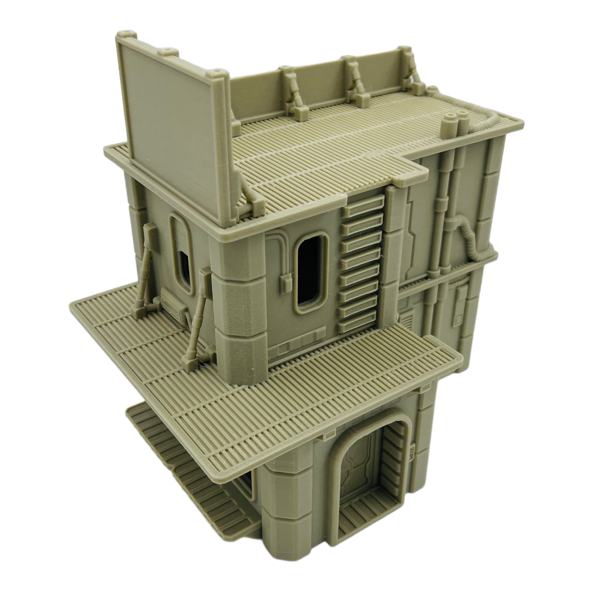 MidRim City Shop Type 'B' / SW Legion / Shatterpoint Compatible Terrain / Corvus Games Terrain Licensed Printer /