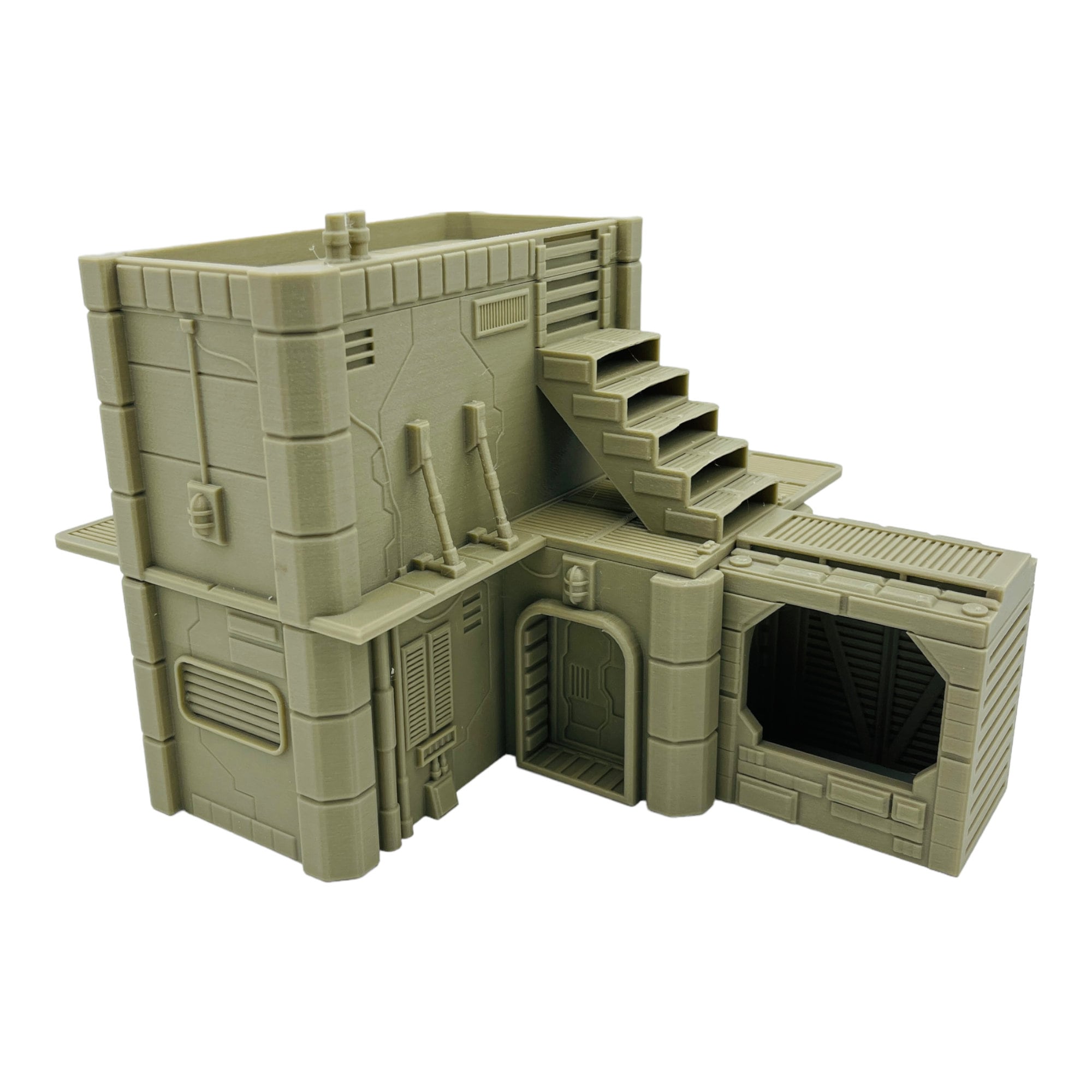 MidRim City Shop Type 'A' / SW Legion / Shatterpoint Compatible Terrain / Corvus Games Terrain Licensed Printer