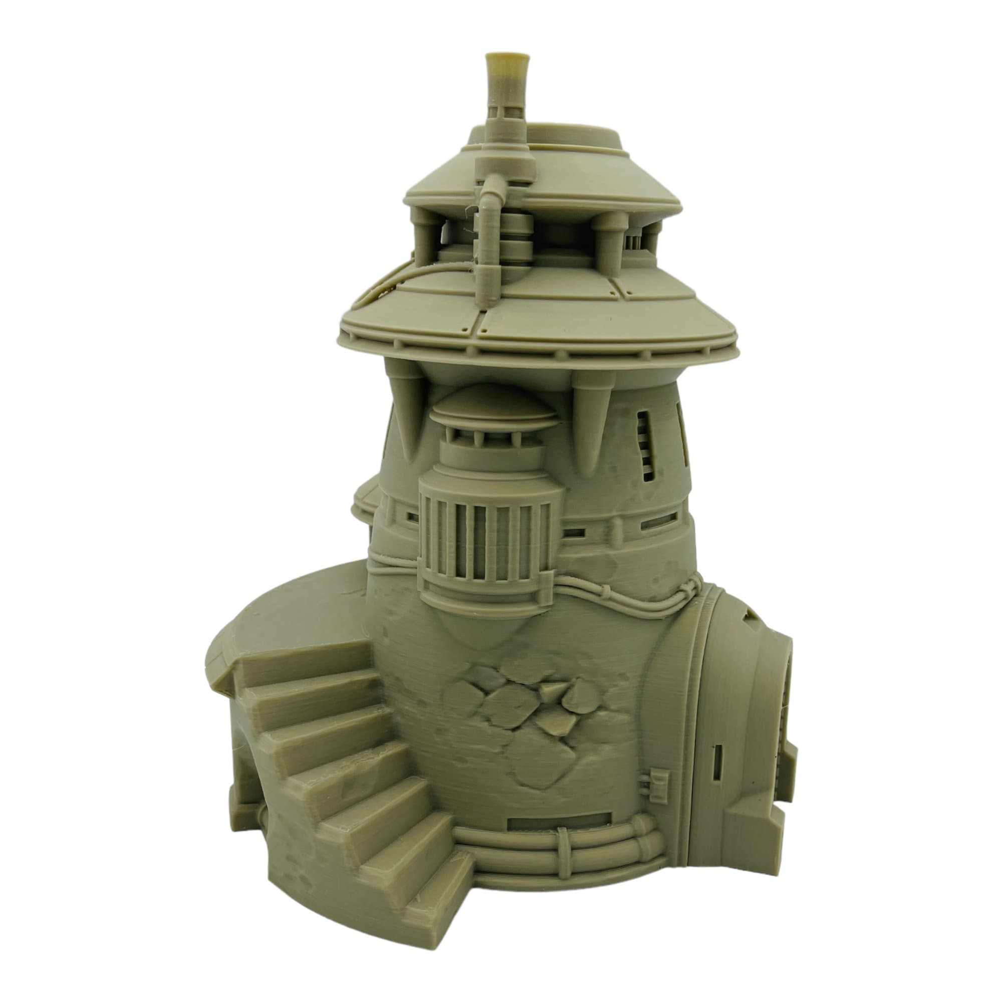 Massa'dun Tower House / Designed by War Scenery / Legion and Sci-Fi 3d Printed Tabletop Terrain / Licensed Printer