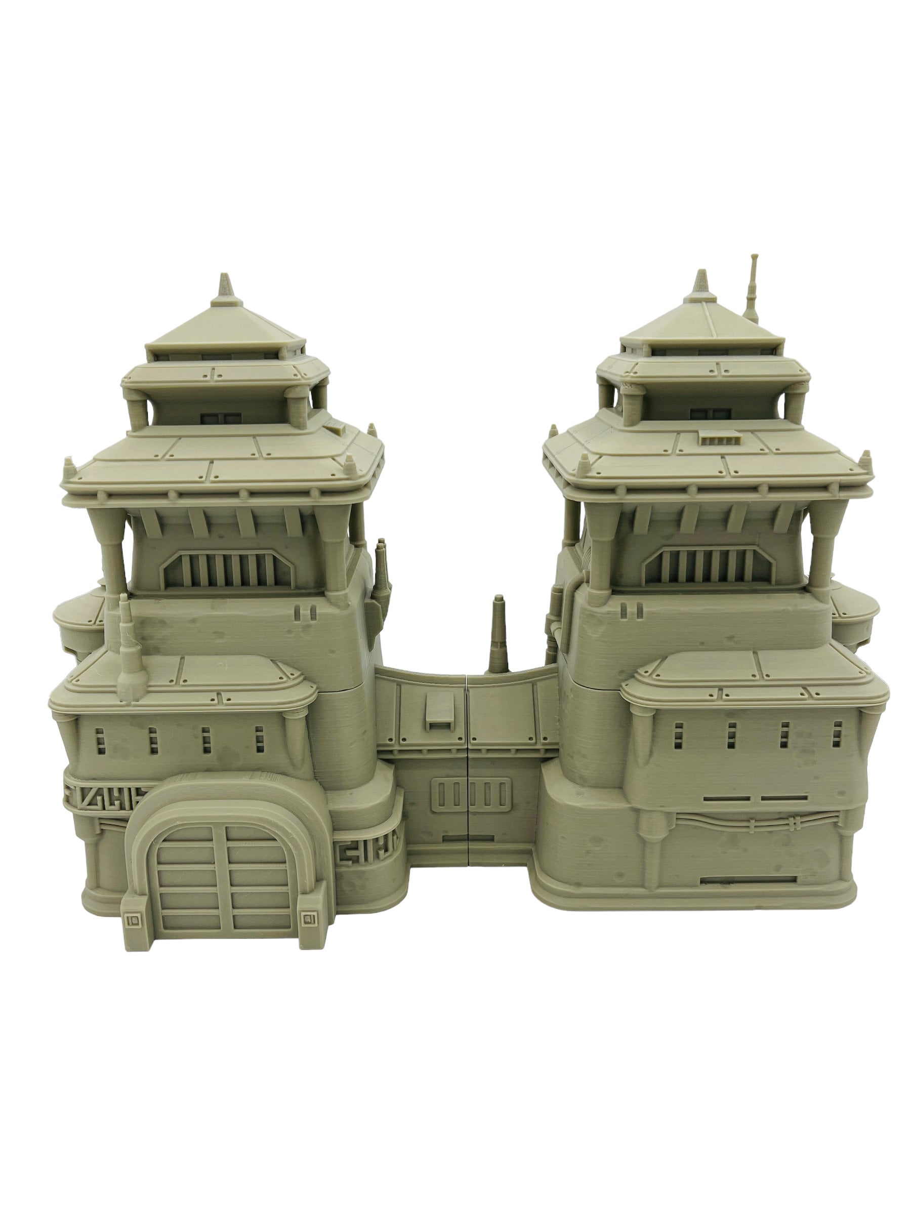 Massa'dun Double Estate / Designed by War Scenery / Legion and Sci-Fi 3d Printed Tabletop Terrain / Licensed Printer