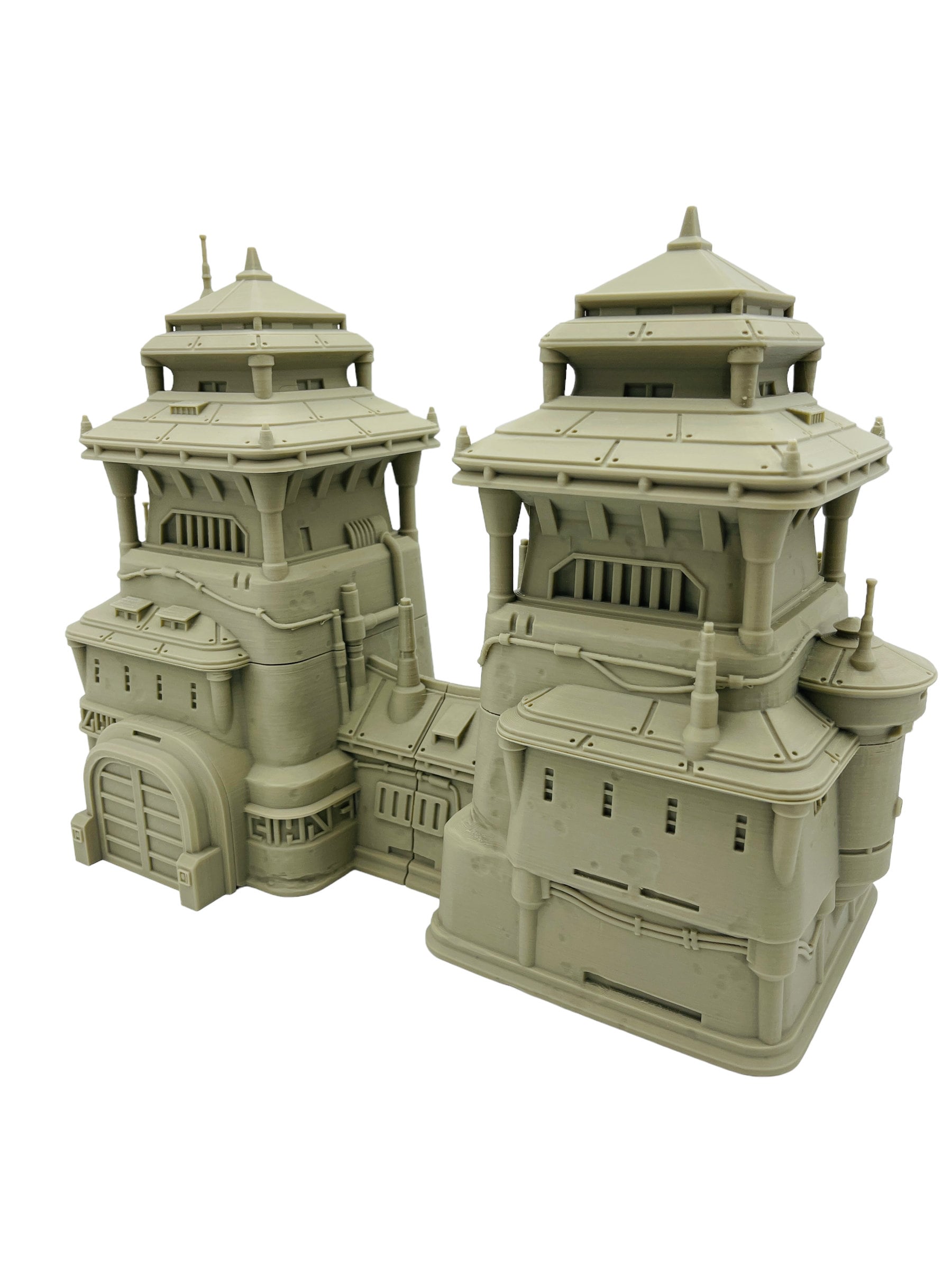 Massa'dun Double Estate / Designed by War Scenery / Legion and Sci-Fi 3d Printed Tabletop Terrain / Licensed Printer