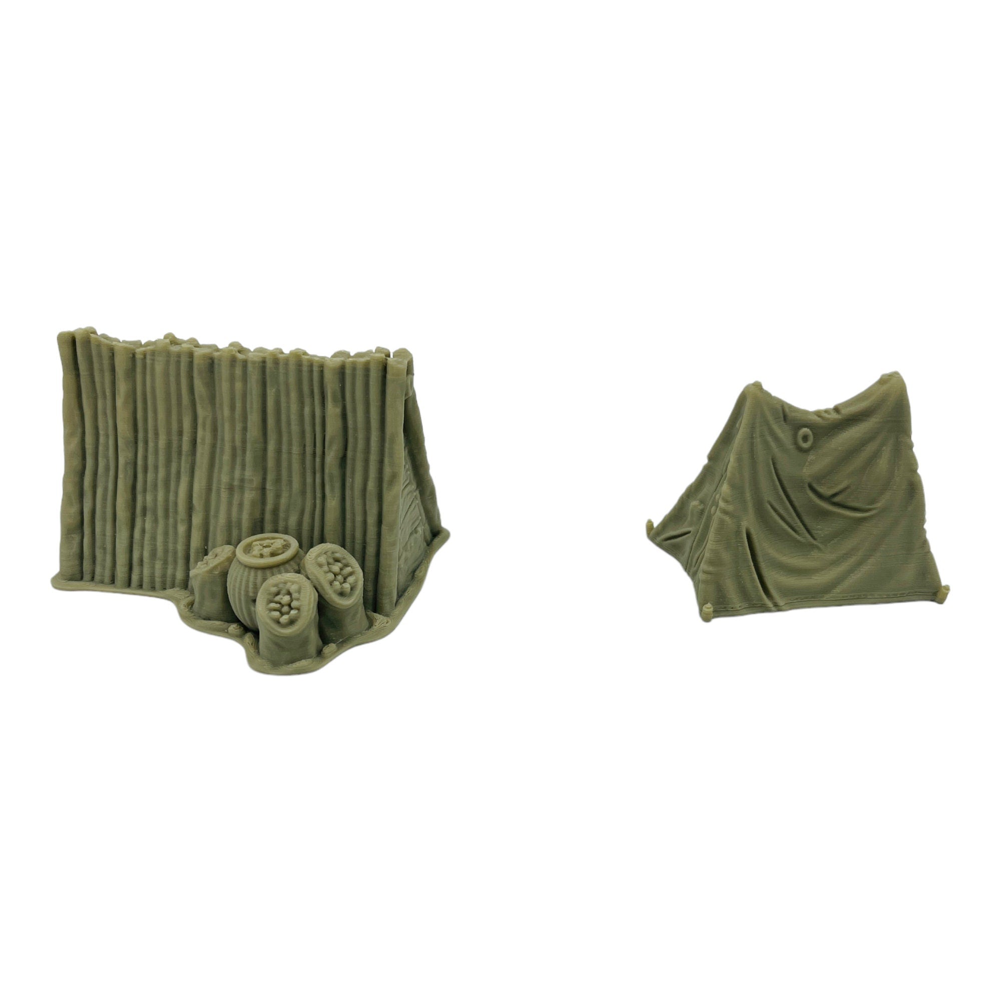 Expedition Camp Tents Scatter by Jesús Labiano / Licensed On-Line Printer / Print to Order