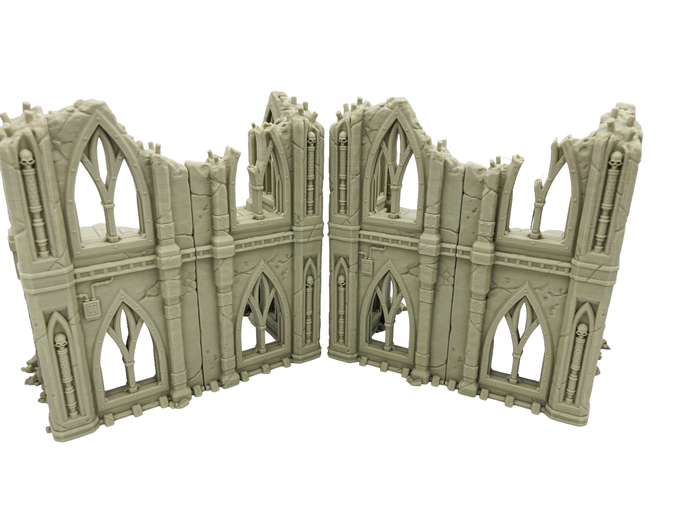 Ruined Structure 1 - Ruins of the Empire / Forbidden Prints / RPG and Wargame 3d Printed Tabletop Terrain / Licensed Printer