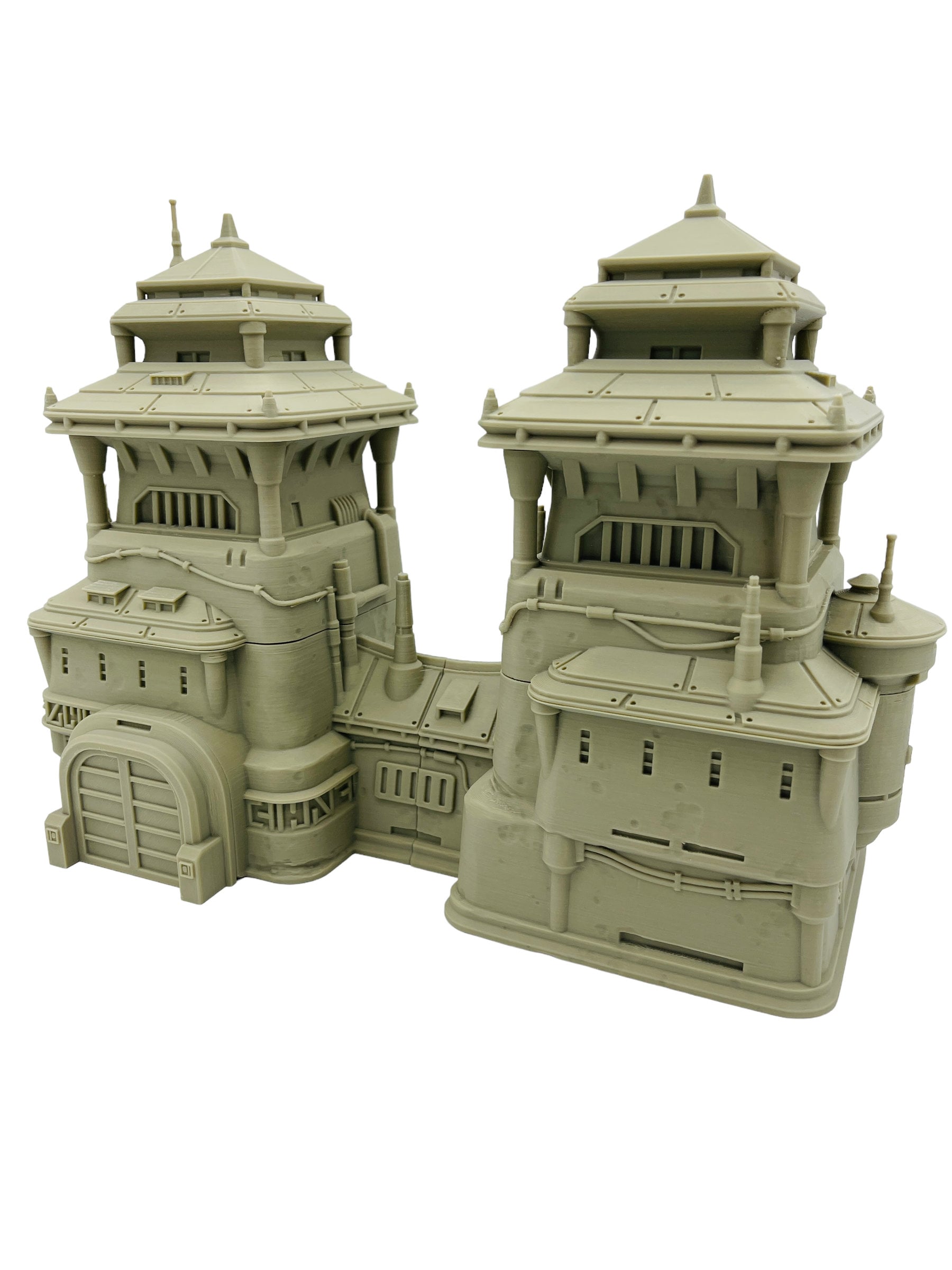 Massa'dun Double Estate / Designed by War Scenery / Legion and Sci-Fi 3d Printed Tabletop Terrain / Licensed Printer