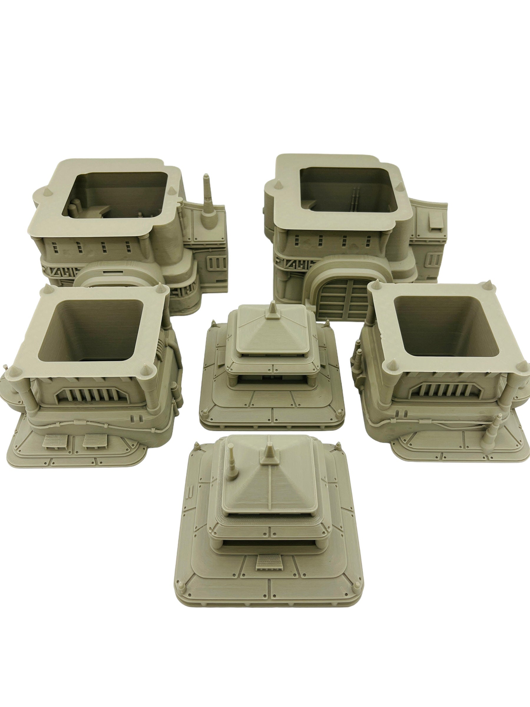 Massa'dun Double Estate / Designed by War Scenery / Legion and Sci-Fi 3d Printed Tabletop Terrain / Licensed Printer