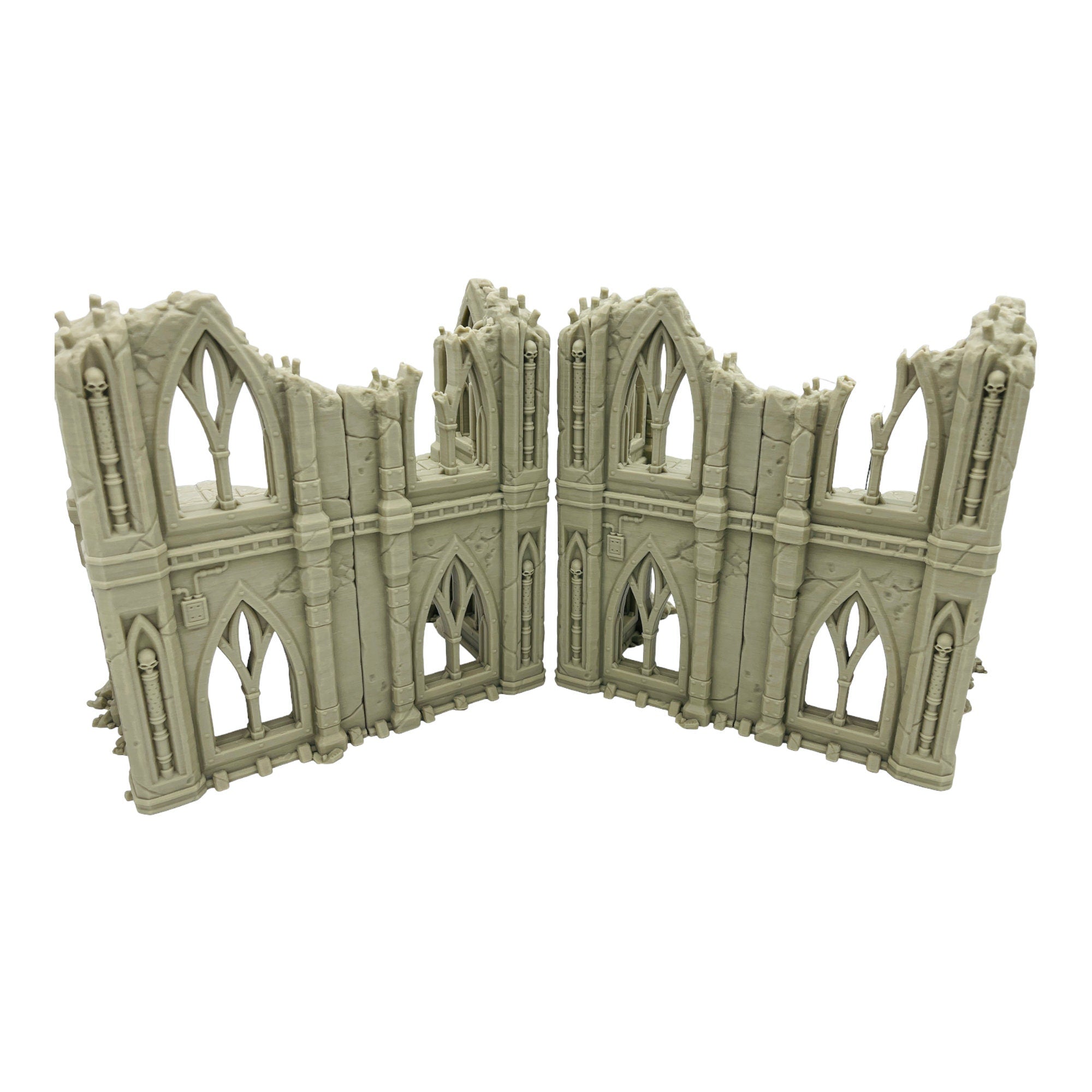 Ruined Structure 1 - Ruins of the Empire / Forbidden Prints / RPG and Wargame 3d Printed Tabletop Terrain / Licensed Printer