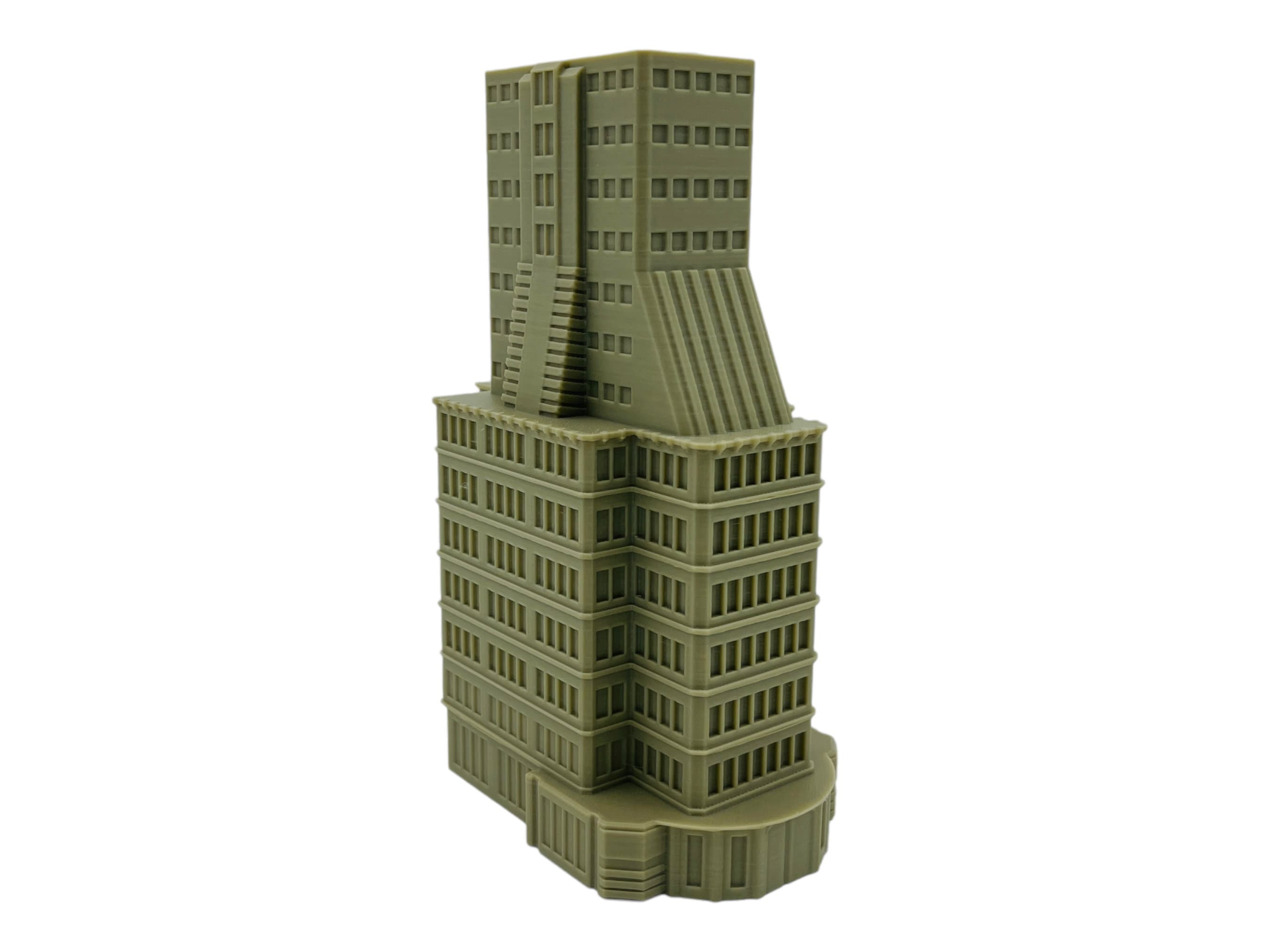 Mecha City Downtown Bundle 1 - Epic Scale Terrain (6mm - 8mm compatible)