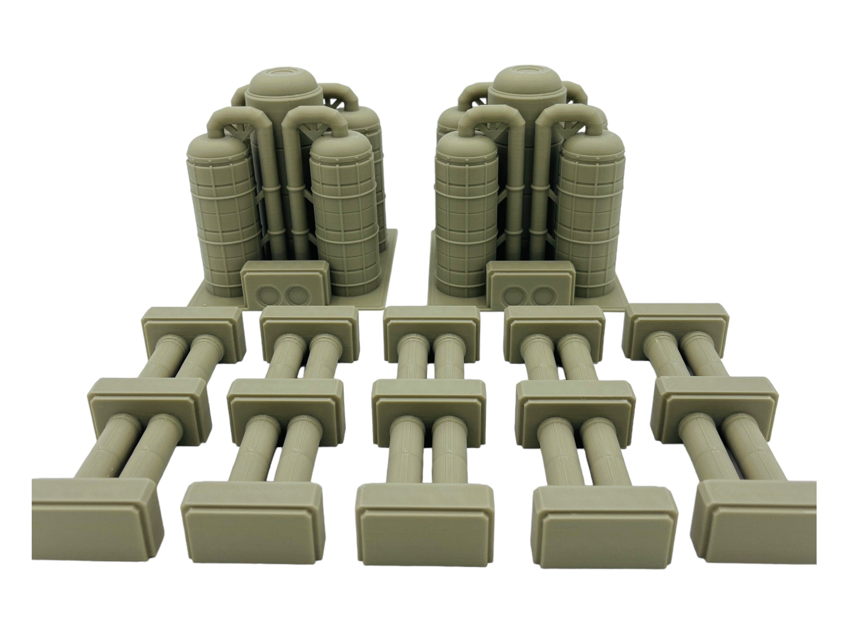Mecha City Pipeline Bundle - Epic Scale Terrain (6mm - 8mm compatible)