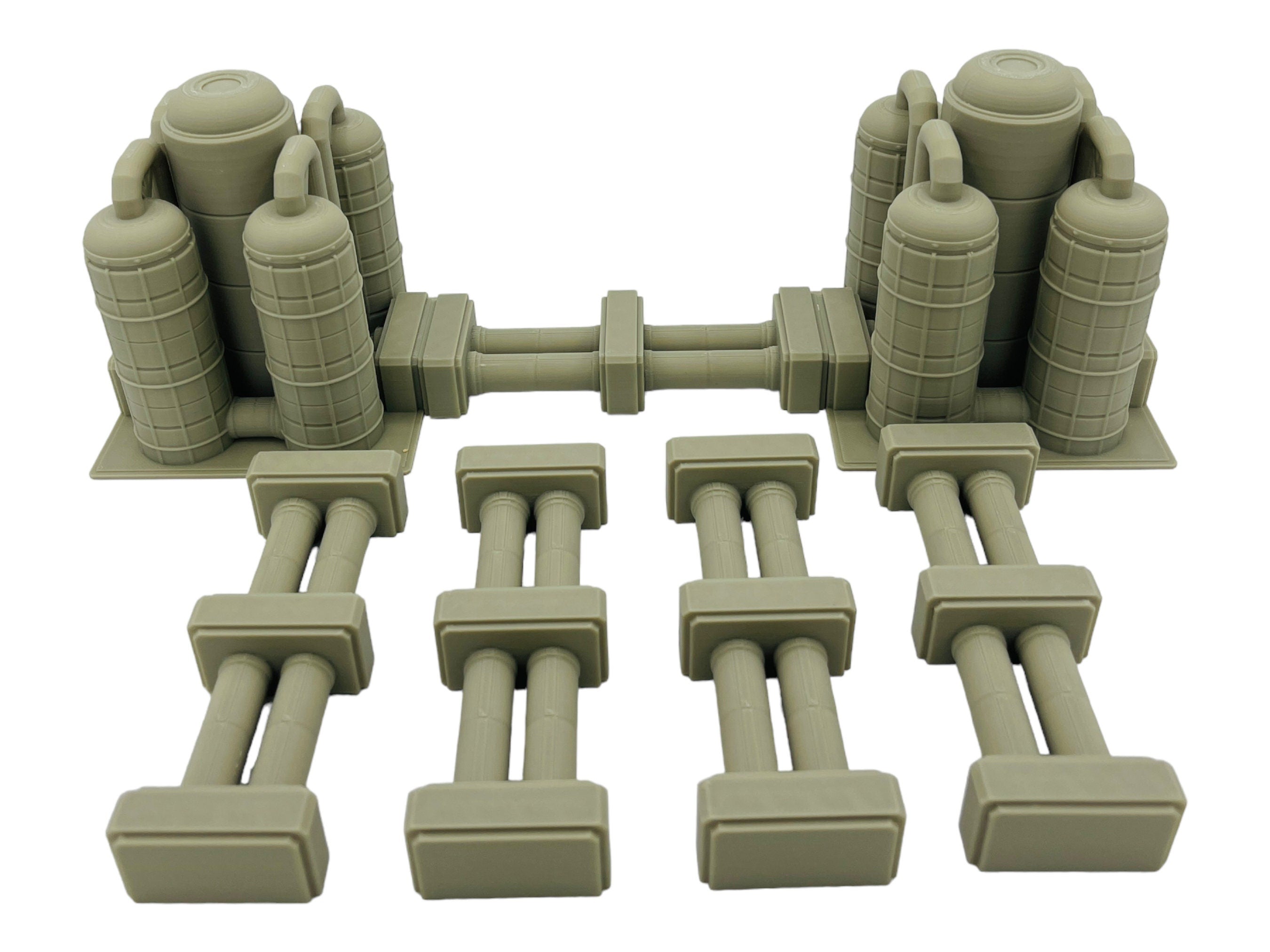 Mecha City Pipeline Bundle - Epic Scale Terrain (6mm - 8mm compatible)