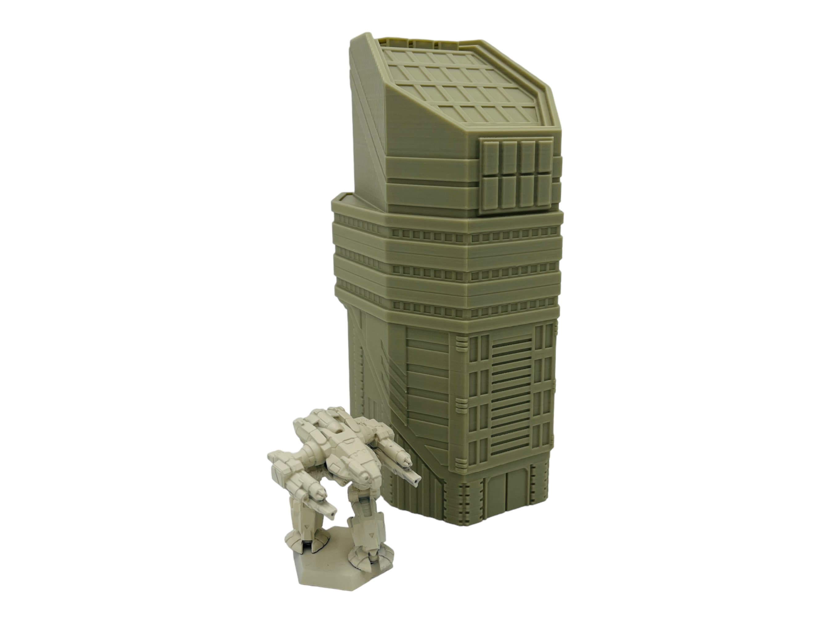 Mecha City Downtown Bundle 2 - Epic Scale Terrain (6mm - 8mm compatible)