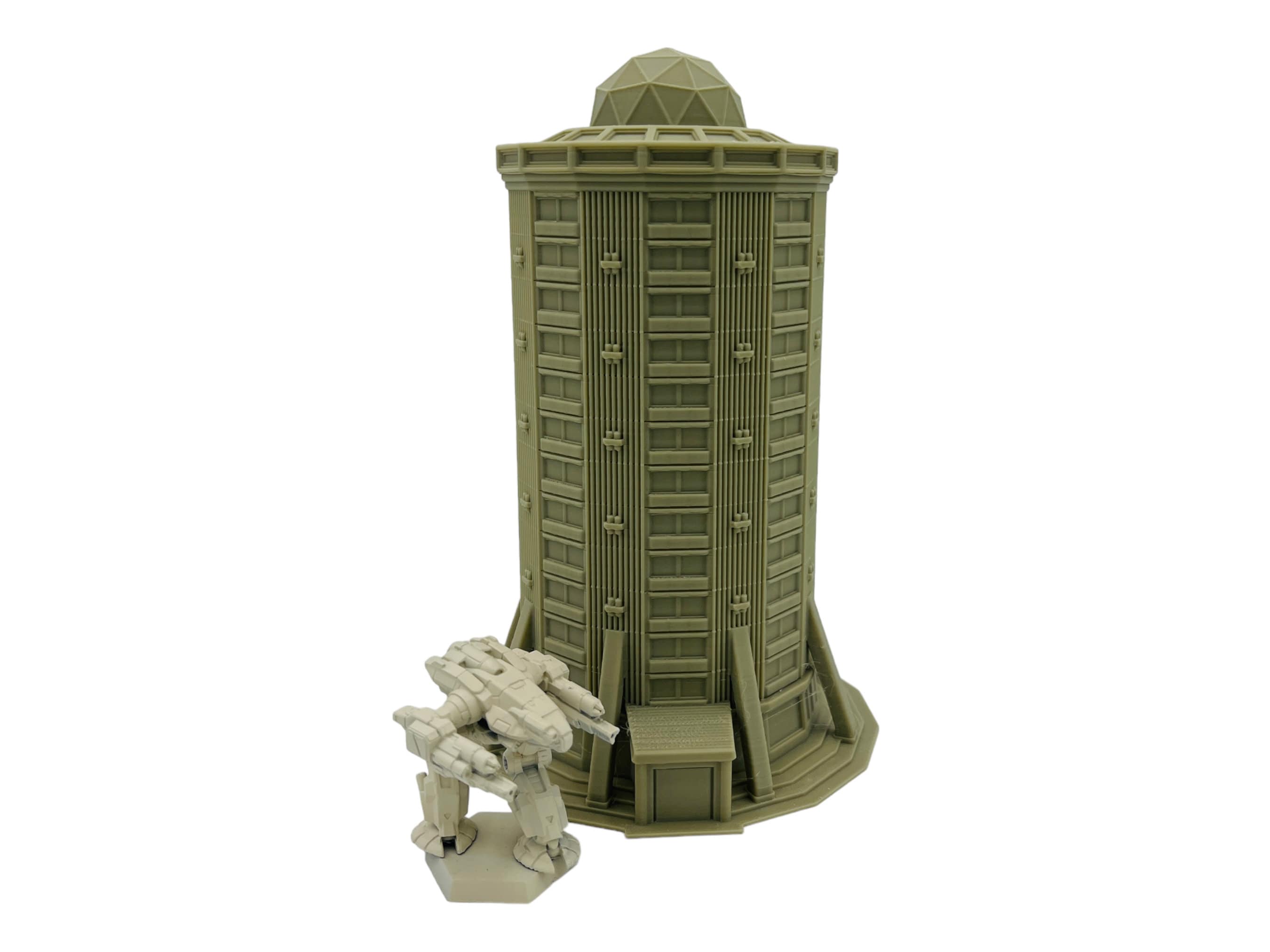 Mecha City Downtown Bundle 2 - Epic Scale Terrain (6mm - 8mm compatible)