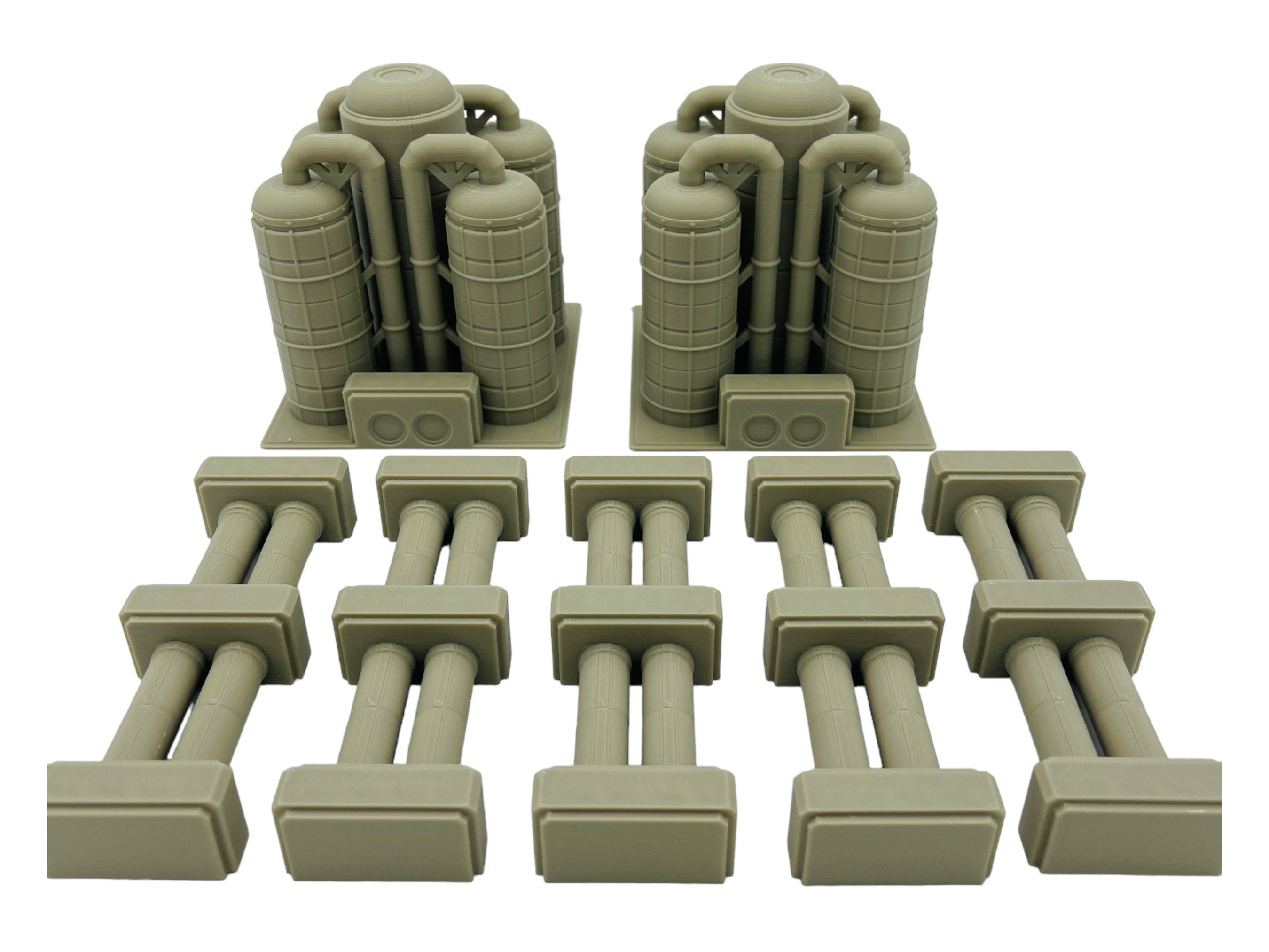 Mecha City Pipeline Bundle - Epic Scale Terrain (6mm - 8mm compatible)