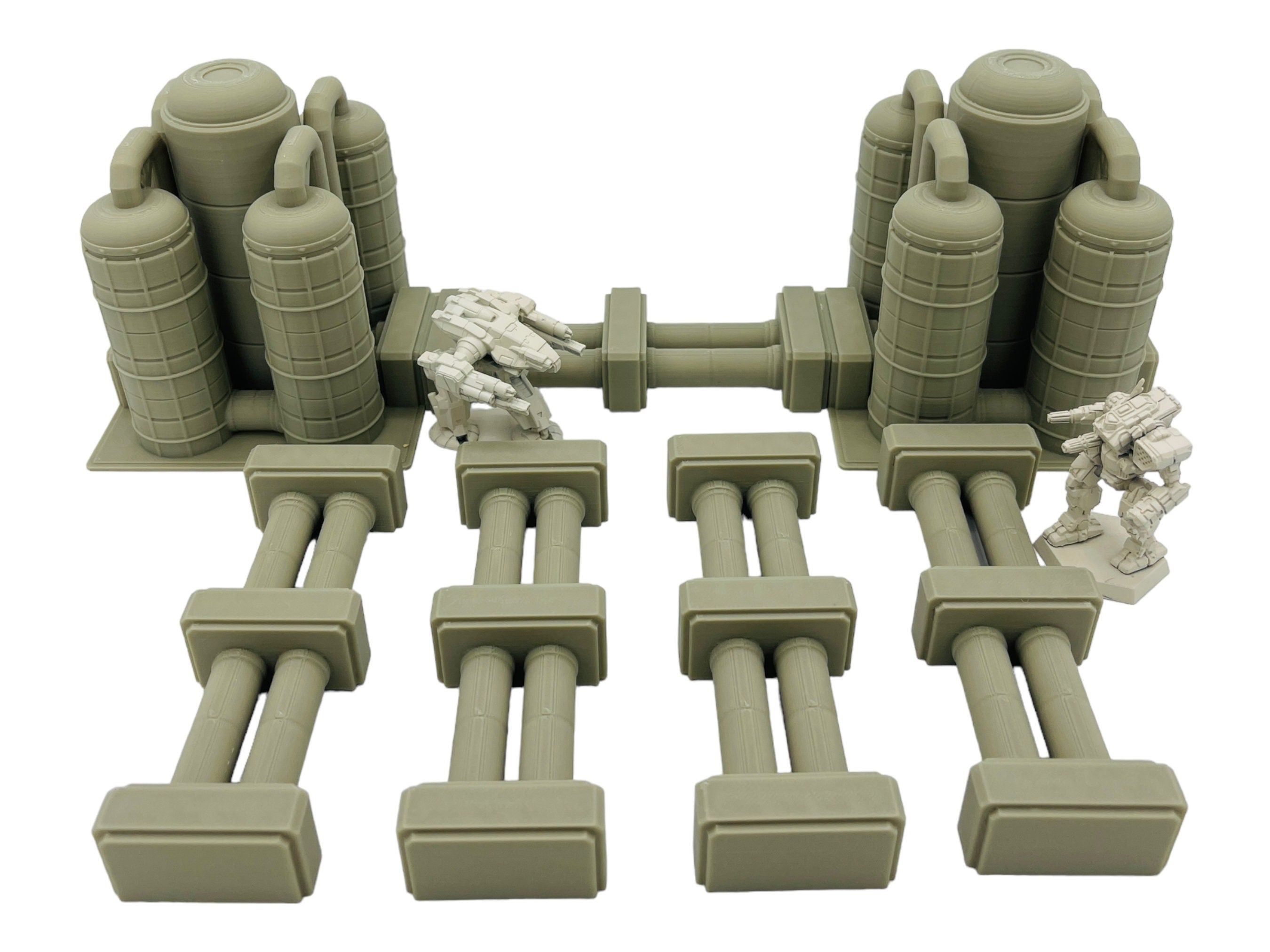 Mecha City Pipeline Bundle - Epic Scale Terrain (6mm - 8mm compatible)