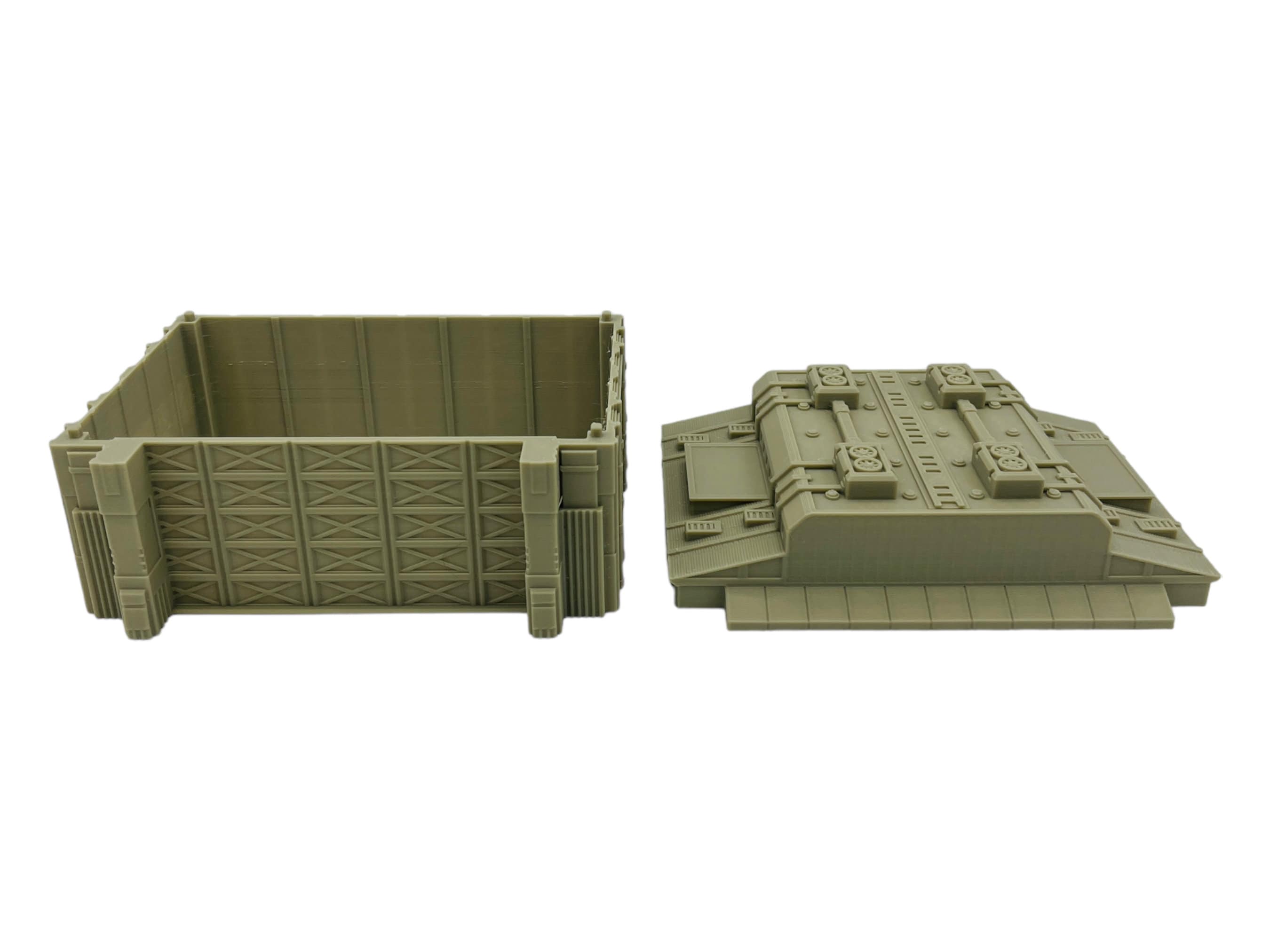 Mecha City Mech Hanger - Epic Scale Terrain (6mm - 8mm compatible)