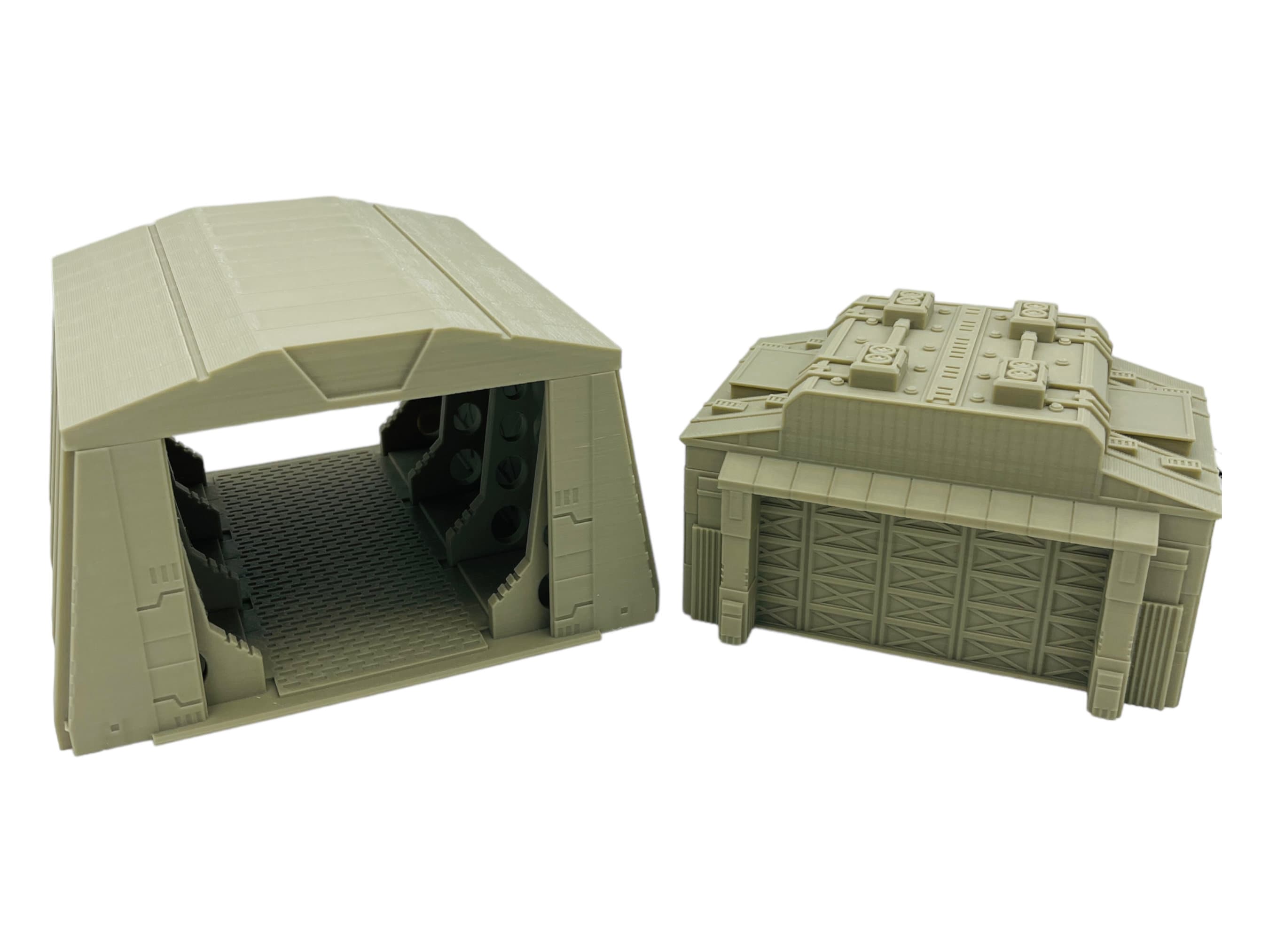 Mecha City Mech Hanger - Epic Scale Terrain (6mm - 8mm compatible)