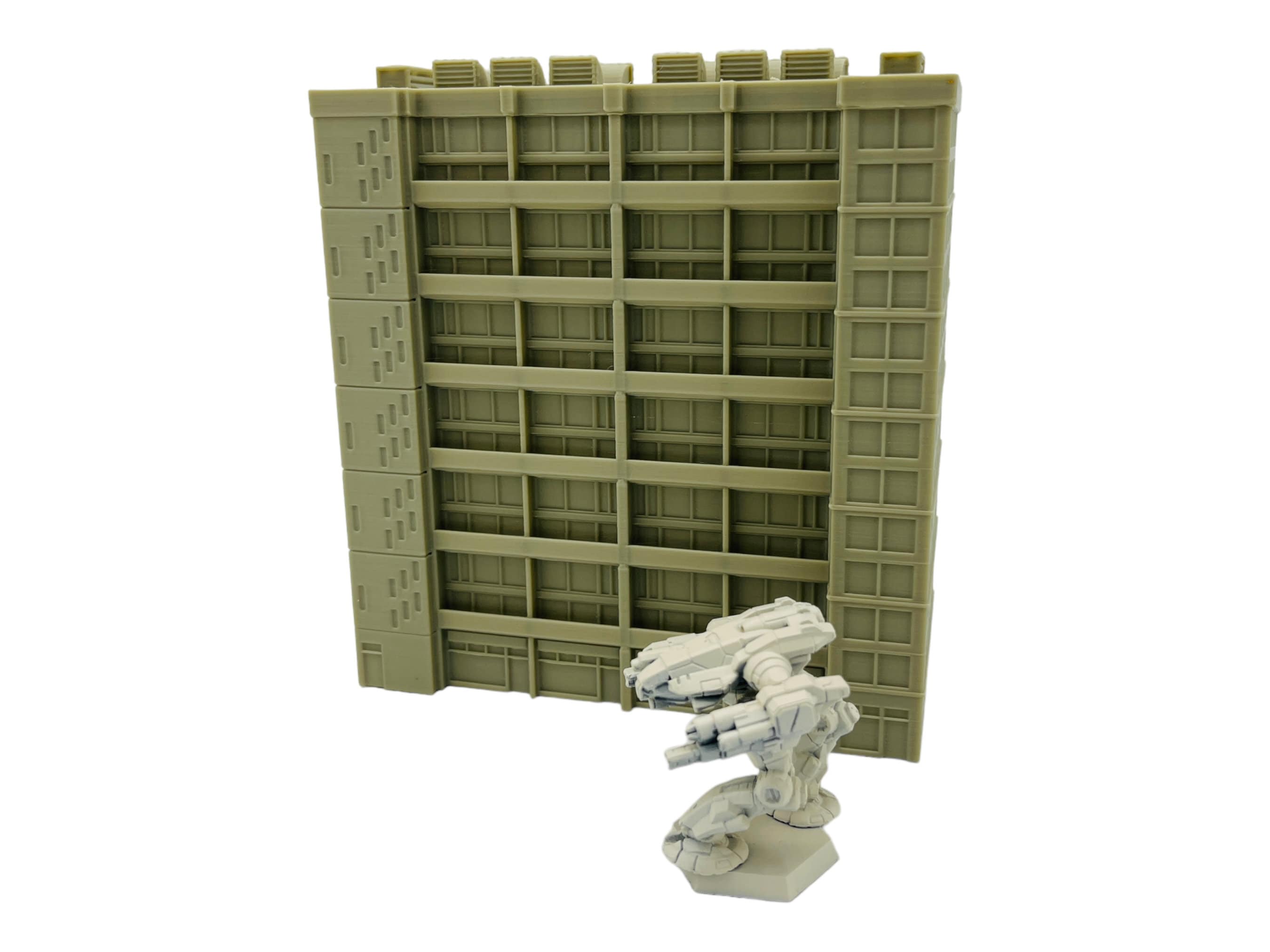 Mecha City Downtown Bundle 3 - Epic Scale Terrain (6mm - 8mm compatible)