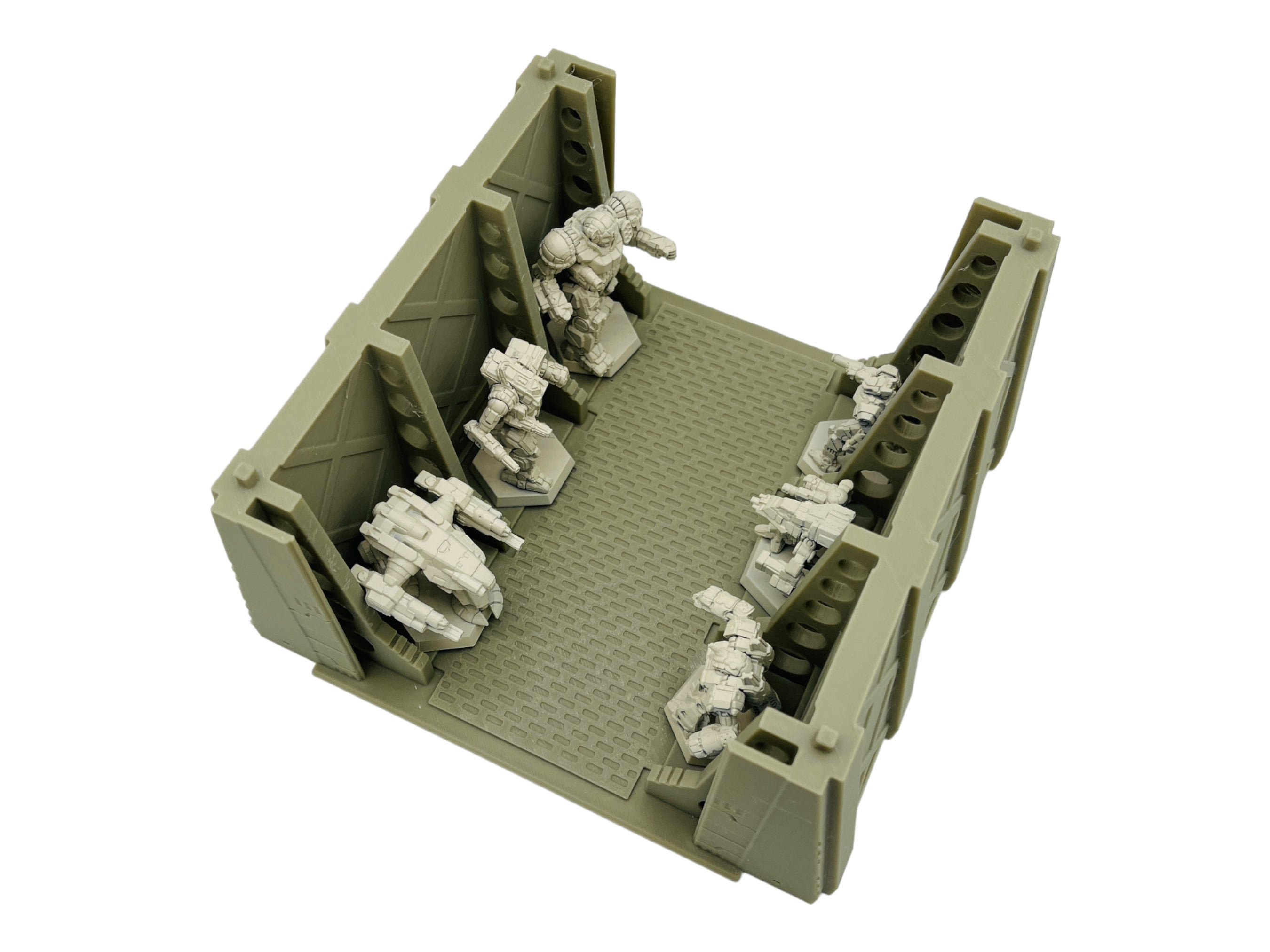 Mecha City Mech Hanger - Epic Scale Terrain (6mm - 8mm compatible)