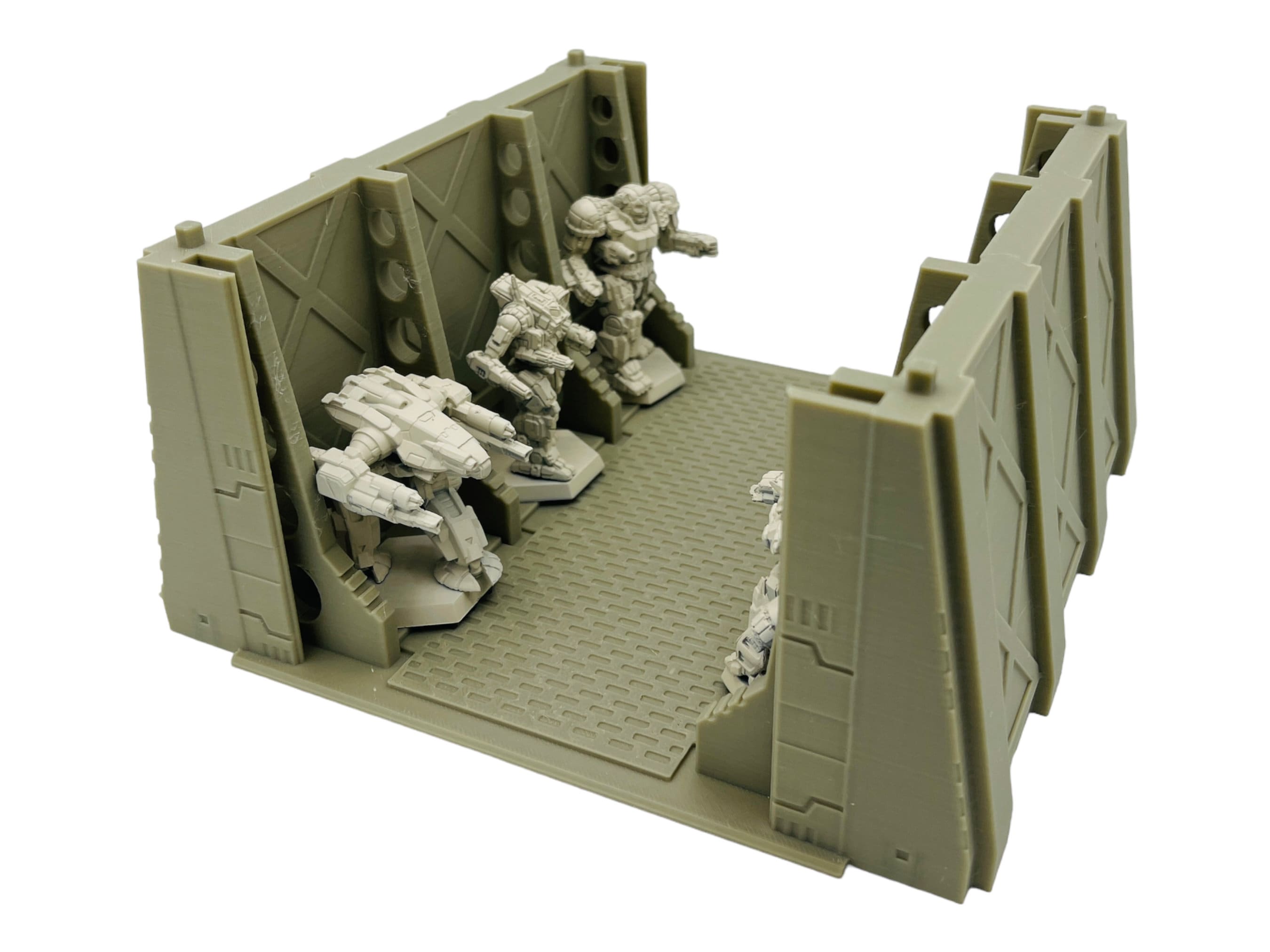 Mecha City Mech Hanger - Epic Scale Terrain (6mm - 8mm compatible)