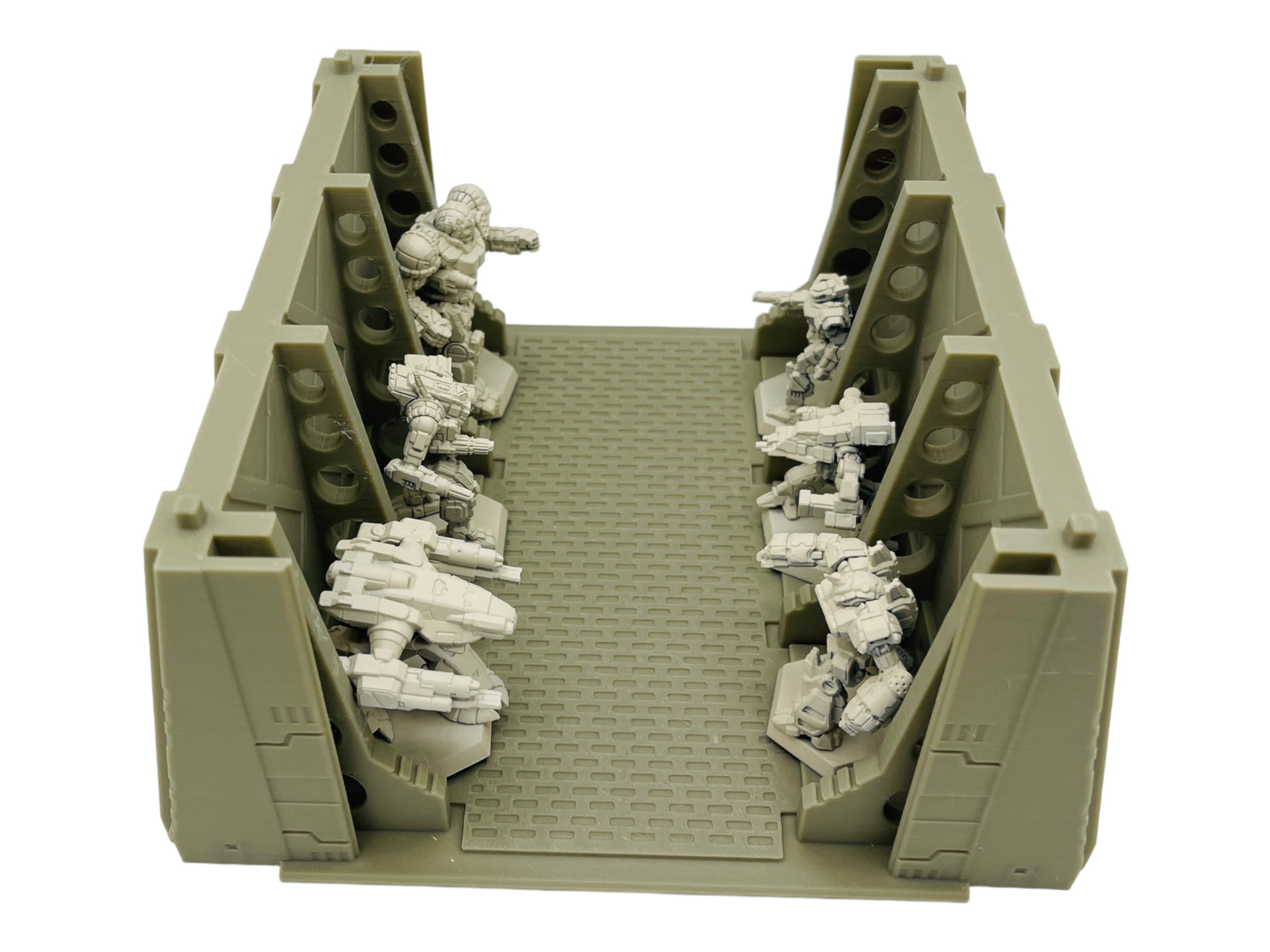 Mecha City Mech Hanger - Epic Scale Terrain (6mm - 8mm compatible)