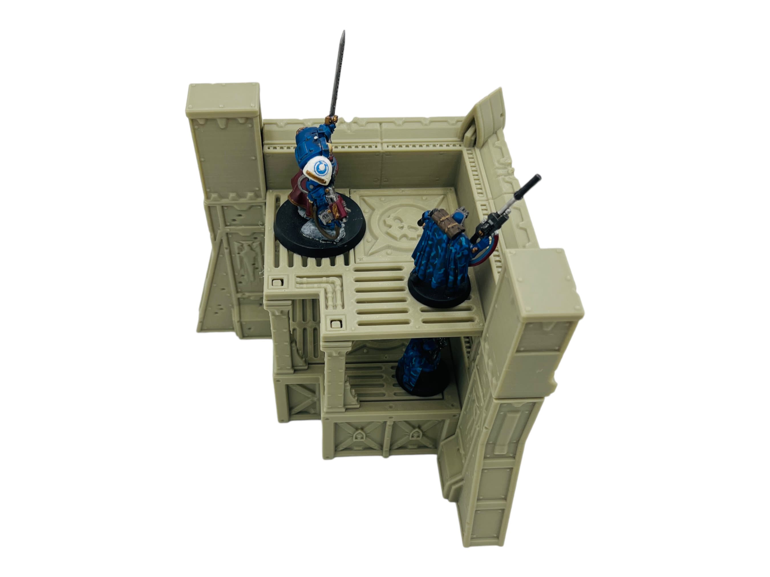 Ruins of the Empire Fortification 1 / Forbidden Prints / RPG and Wargame 3d Printed Tabletop Terrain / Licensed Printer
