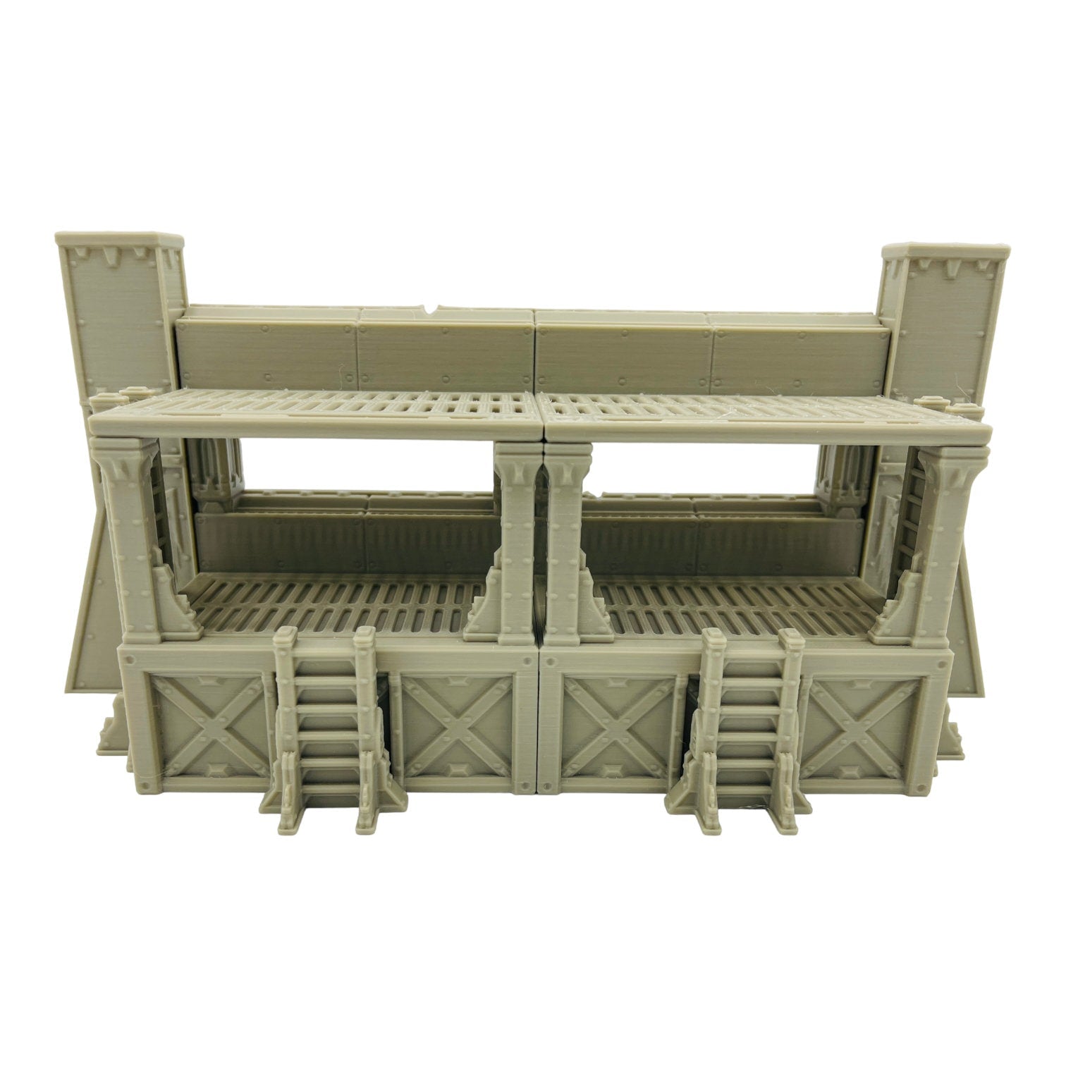 Ruins of the Empire Fortification 2 / Forbidden Prints / RPG and Wargame 3d Printed Tabletop Terrain / Licensed Printer