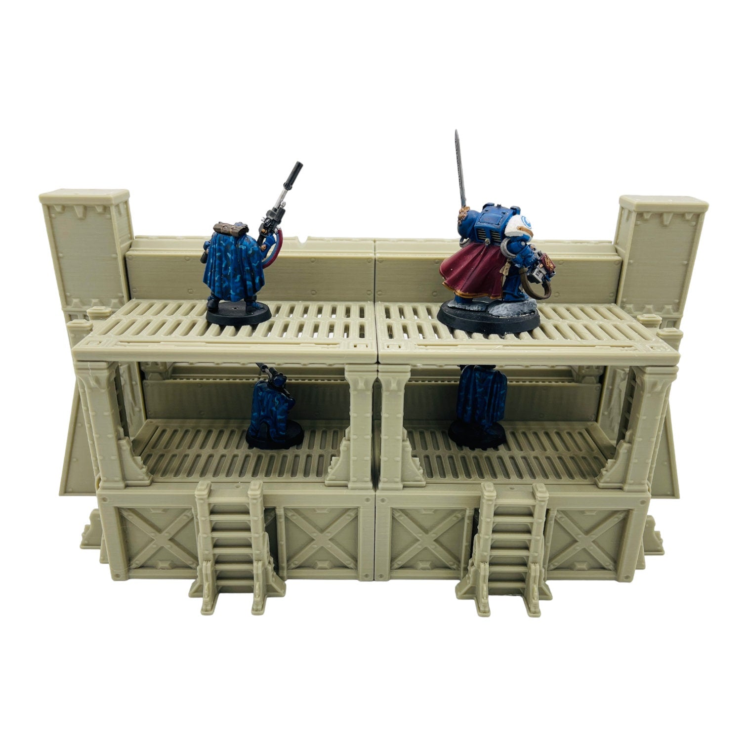 Ruins of the Empire Fortification 2 / Forbidden Prints / RPG and Wargame 3d Printed Tabletop Terrain / Licensed Printer