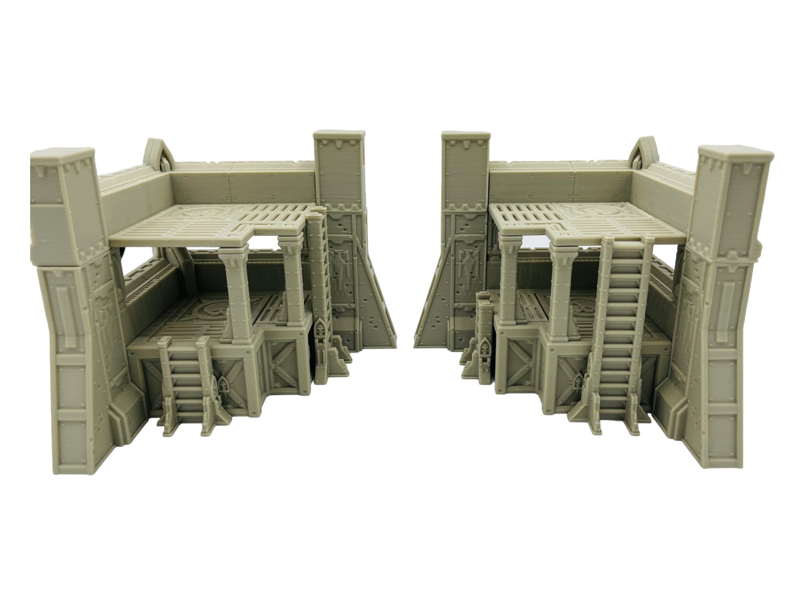 Ruins of the Empire Fortification 1 / Forbidden Prints / RPG and Wargame 3d Printed Tabletop Terrain / Licensed Printer