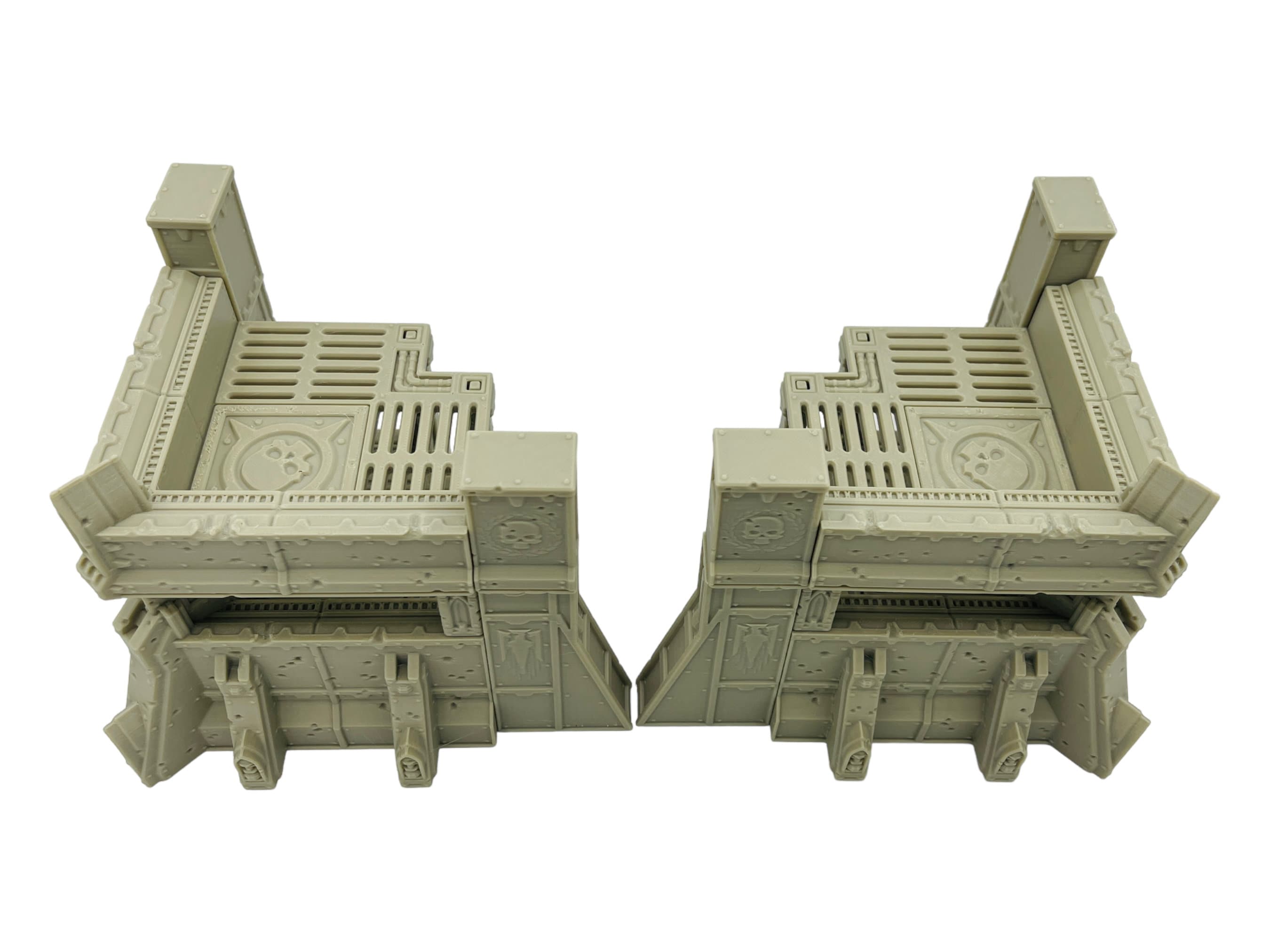 Ruins of the Empire Fortification 1 / Forbidden Prints / RPG and Wargame 3d Printed Tabletop Terrain / Licensed Printer