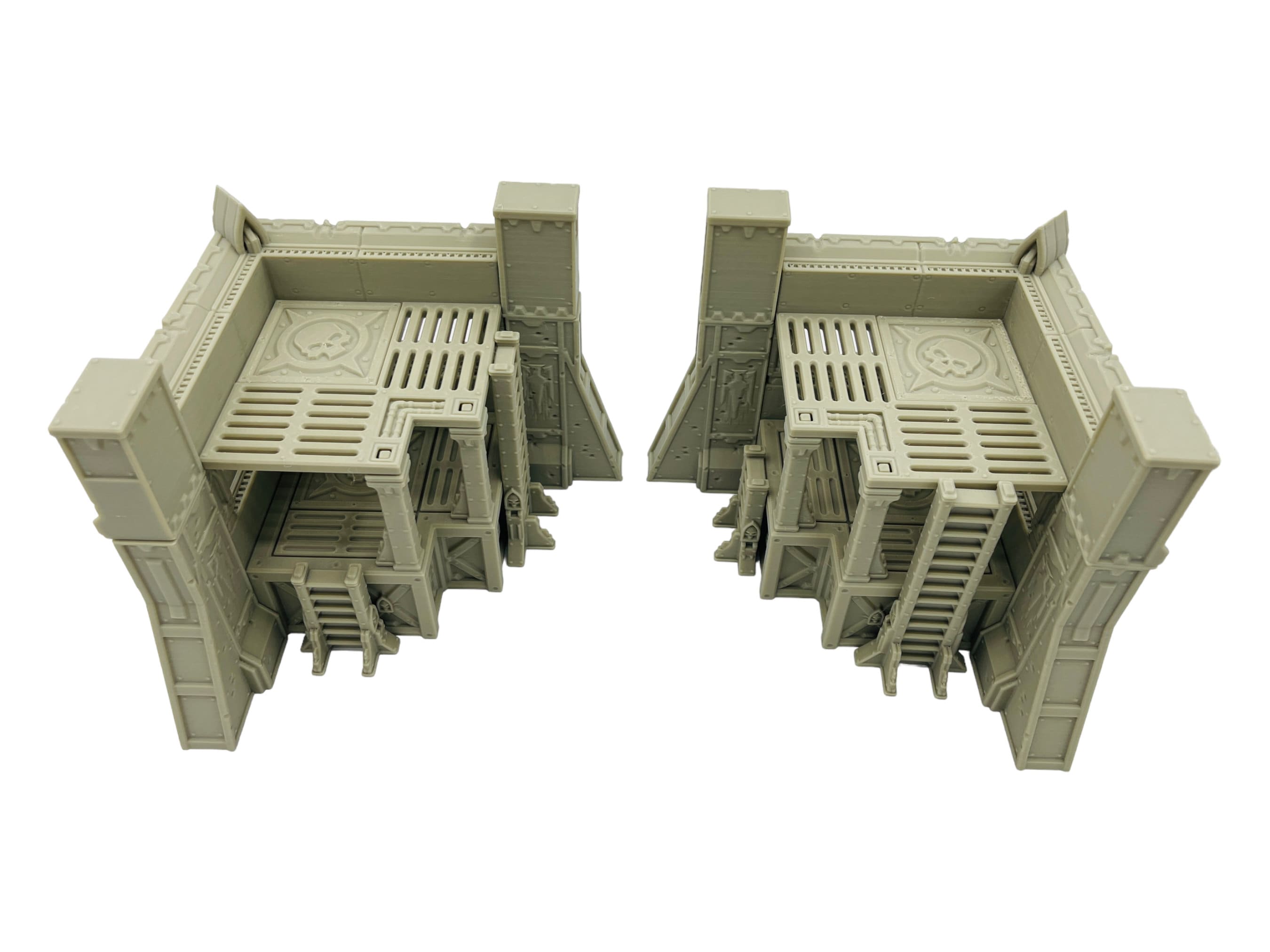 Ruins of the Empire Fortification 1 / Forbidden Prints / RPG and Wargame 3d Printed Tabletop Terrain / Licensed Printer