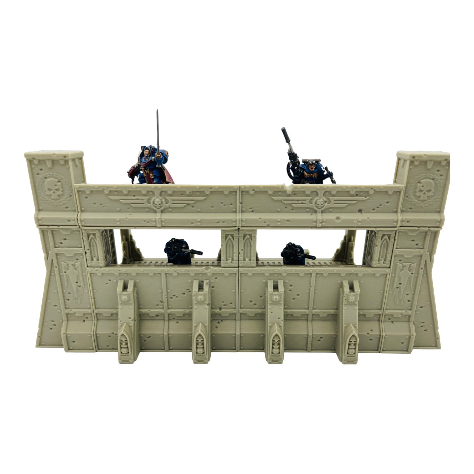 Ruins of the Empire Fortification 2 / Forbidden Prints / RPG and Wargame 3d Printed Tabletop Terrain / Licensed Printer