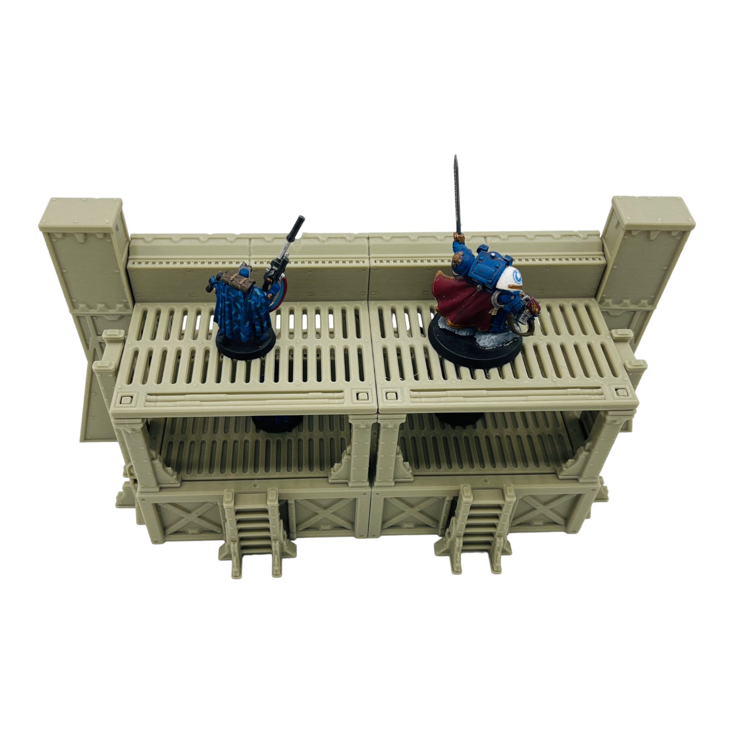 Ruins of the Empire Fortification 2 / Forbidden Prints / RPG and Wargame 3d Printed Tabletop Terrain / Licensed Printer