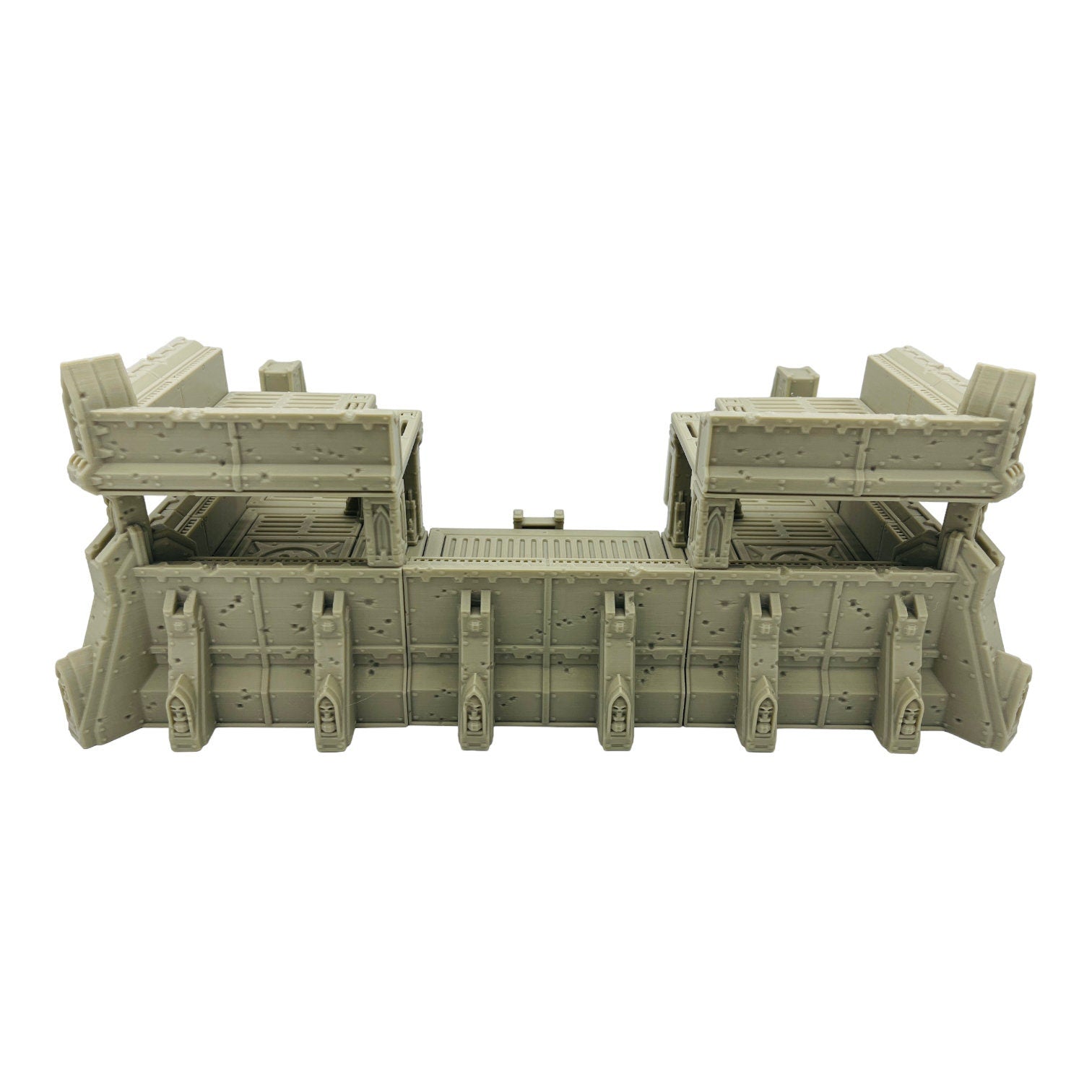 Ruins of the Empire Fortification HQ / Forbidden Prints / RPG and Wargame 3d Printed Tabletop Terrain / Licensed Printer