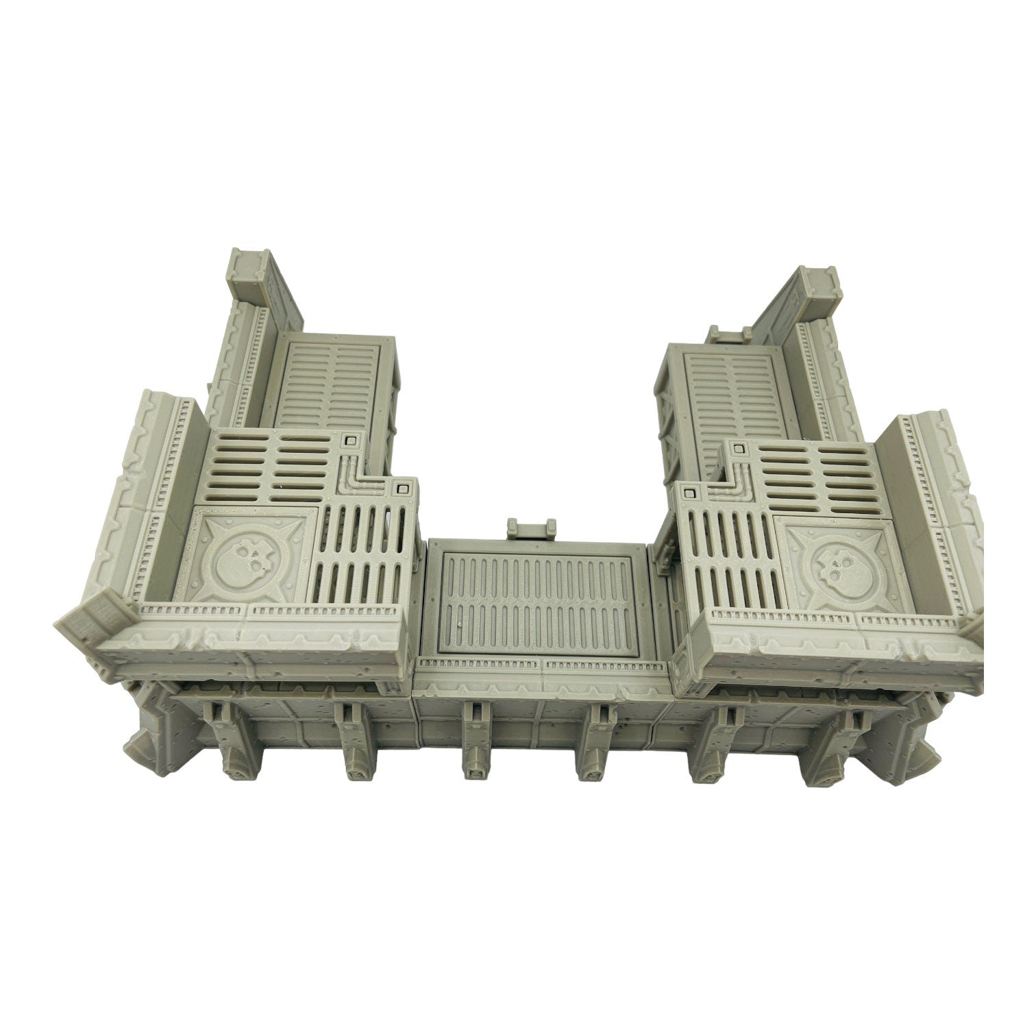 Ruins of the Empire Fortification HQ / Forbidden Prints / RPG and Wargame 3d Printed Tabletop Terrain / Licensed Printer