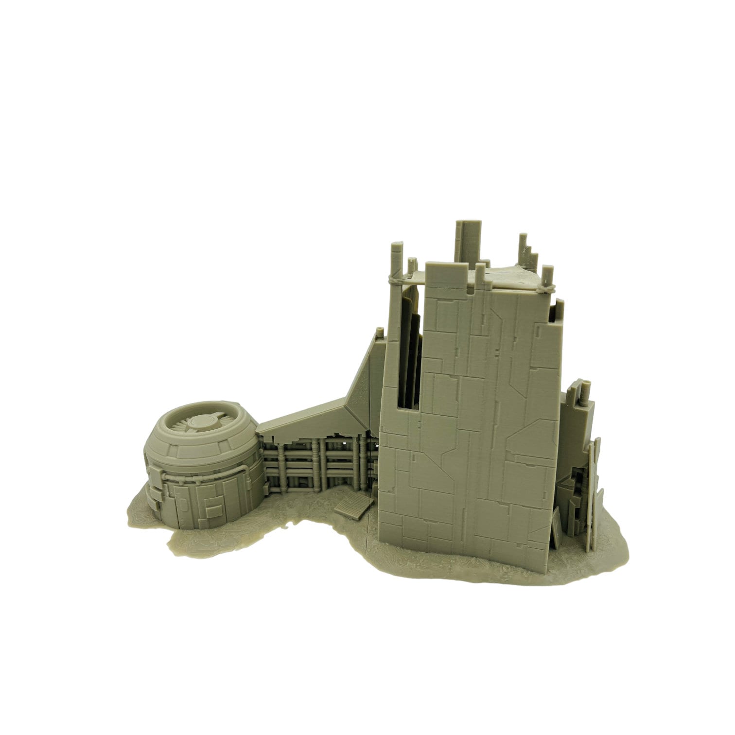 Supply Outpost / Multiverse / A Distant Outpost / Legion and Sci-Fi 3D printed tabletop terrain for wargames / Licensed Printer