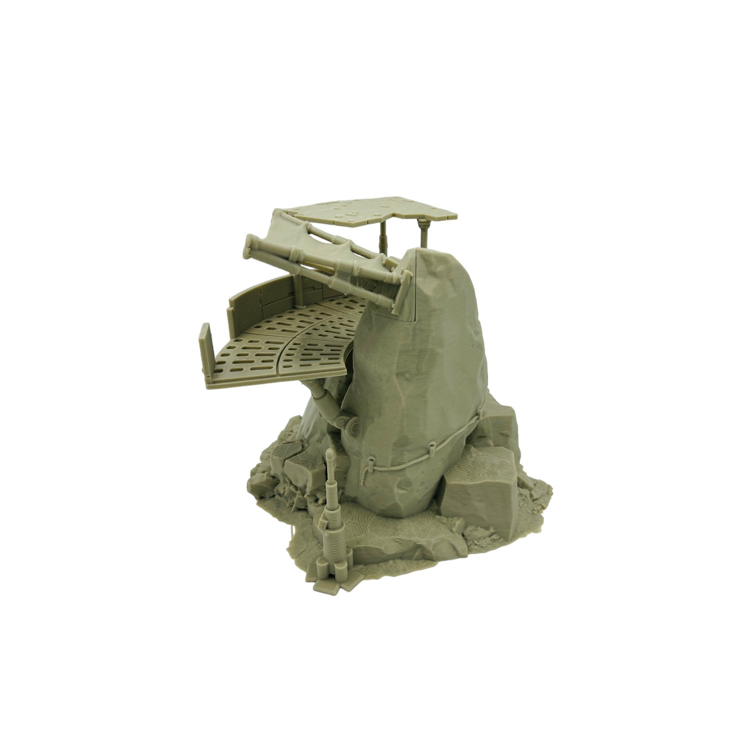 Perimeter Guard Post / Multiverse / A Distant Outpost / Legion and Sci-Fi 3D printed tabletop terrain for wargames / Licensed Printer