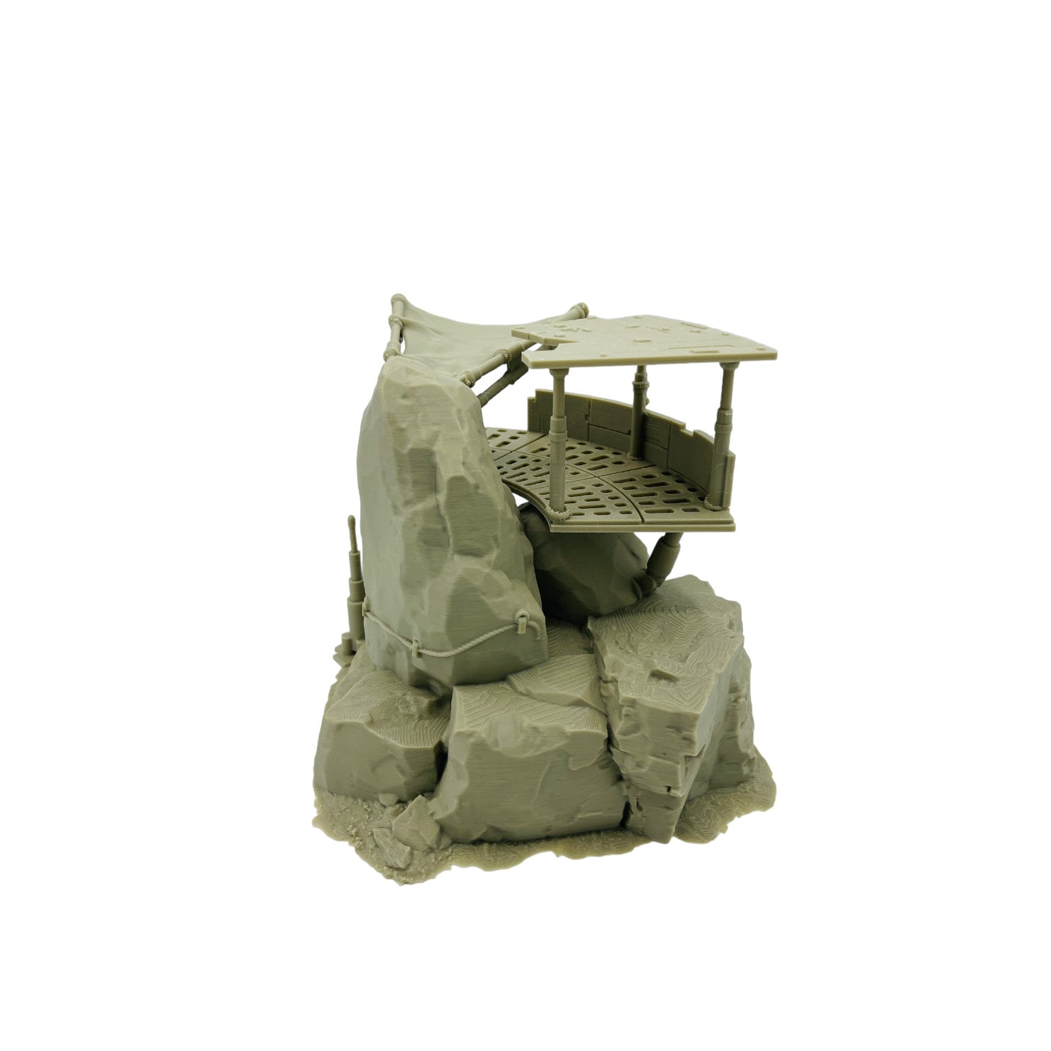 Perimeter Guard Post / Multiverse / A Distant Outpost / Legion and Sci-Fi 3D printed tabletop terrain for wargames / Licensed Printer