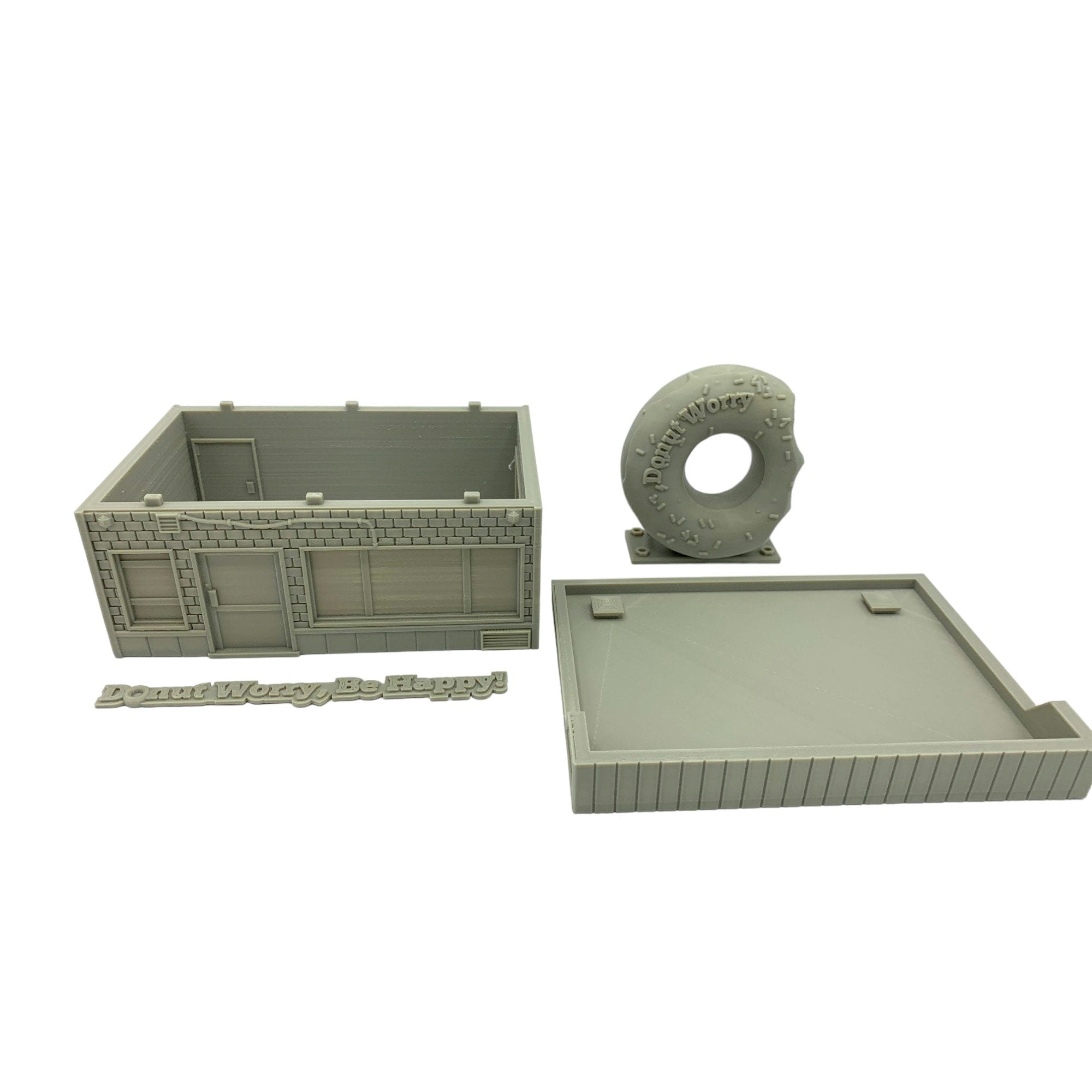 3d Printed Donut Shop / Crisis Protocol Compatible Option / Corvus Games Terrain Licensed Printer / Print to Order