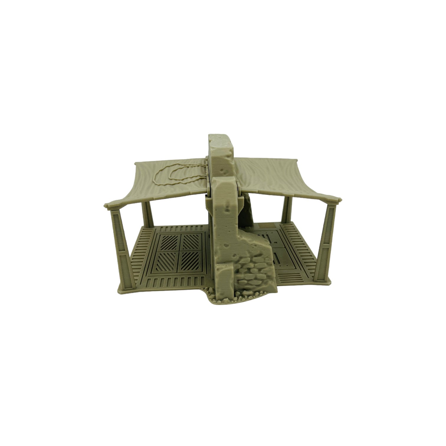 Outpost Market Stall by Jesús Labiano / Legion / 40k / Shatterpoint / Licensed On-Line Printer / Print to Order