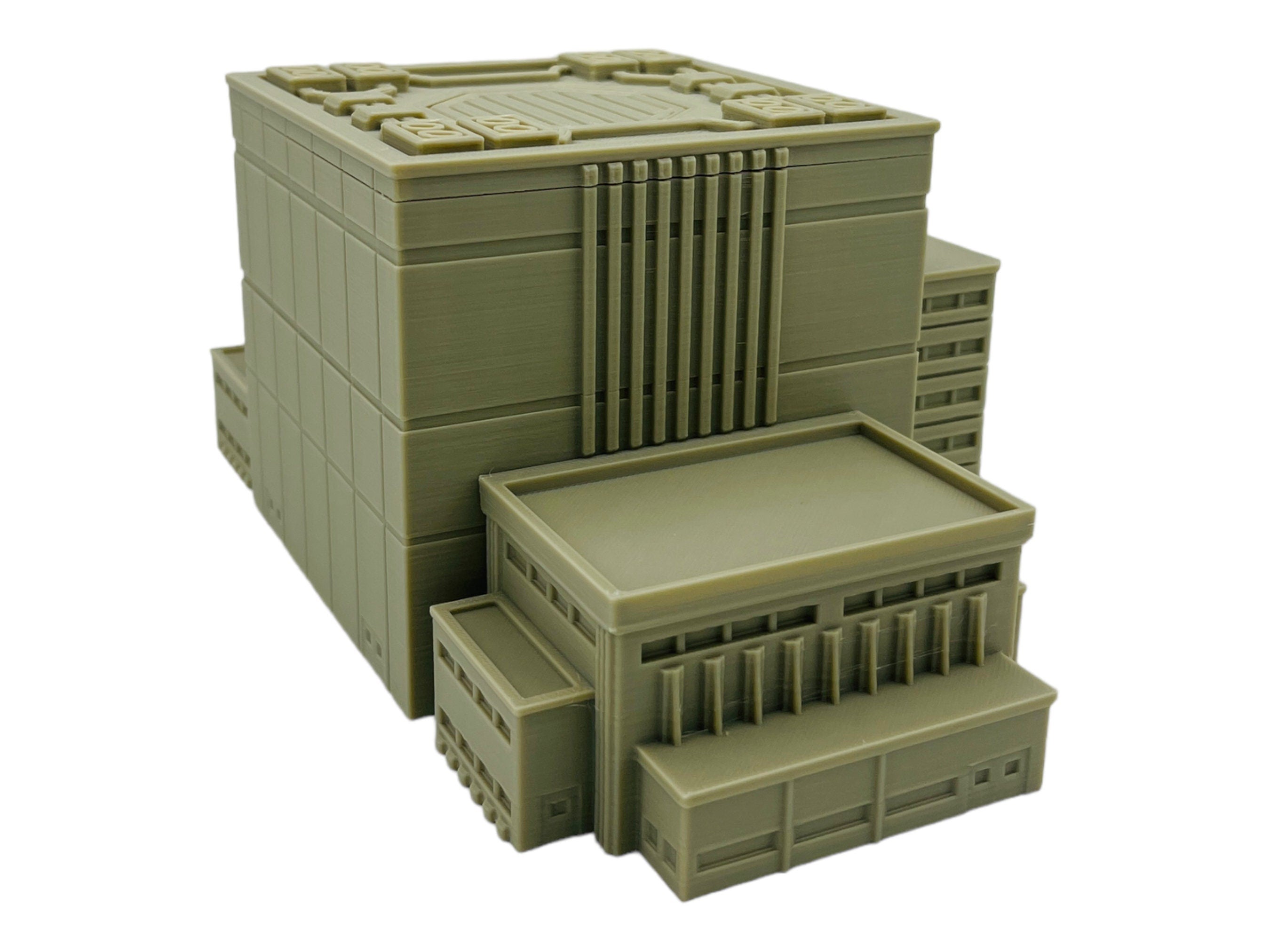 Mecha City Power Plant - Epic Scale Terrain (6mm - 8mm compatible)