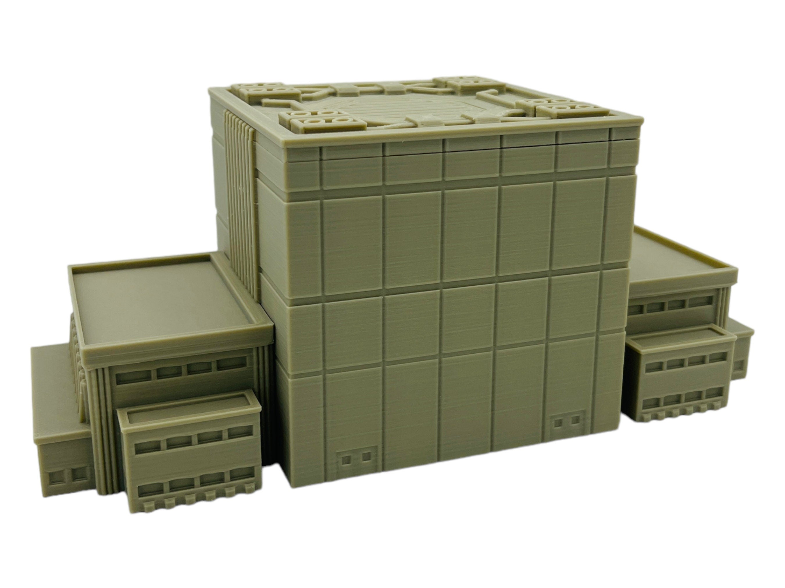 Mecha City Power Plant - Epic Scale Terrain (6mm - 8mm compatible)