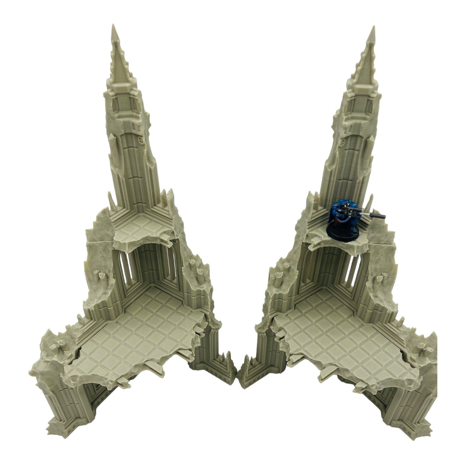 Imperial Ruins 1 / 40k Terrain / Legion Terrain / 3d Printed Tabletop Terrain / Sacrusmundus Licensed Printer