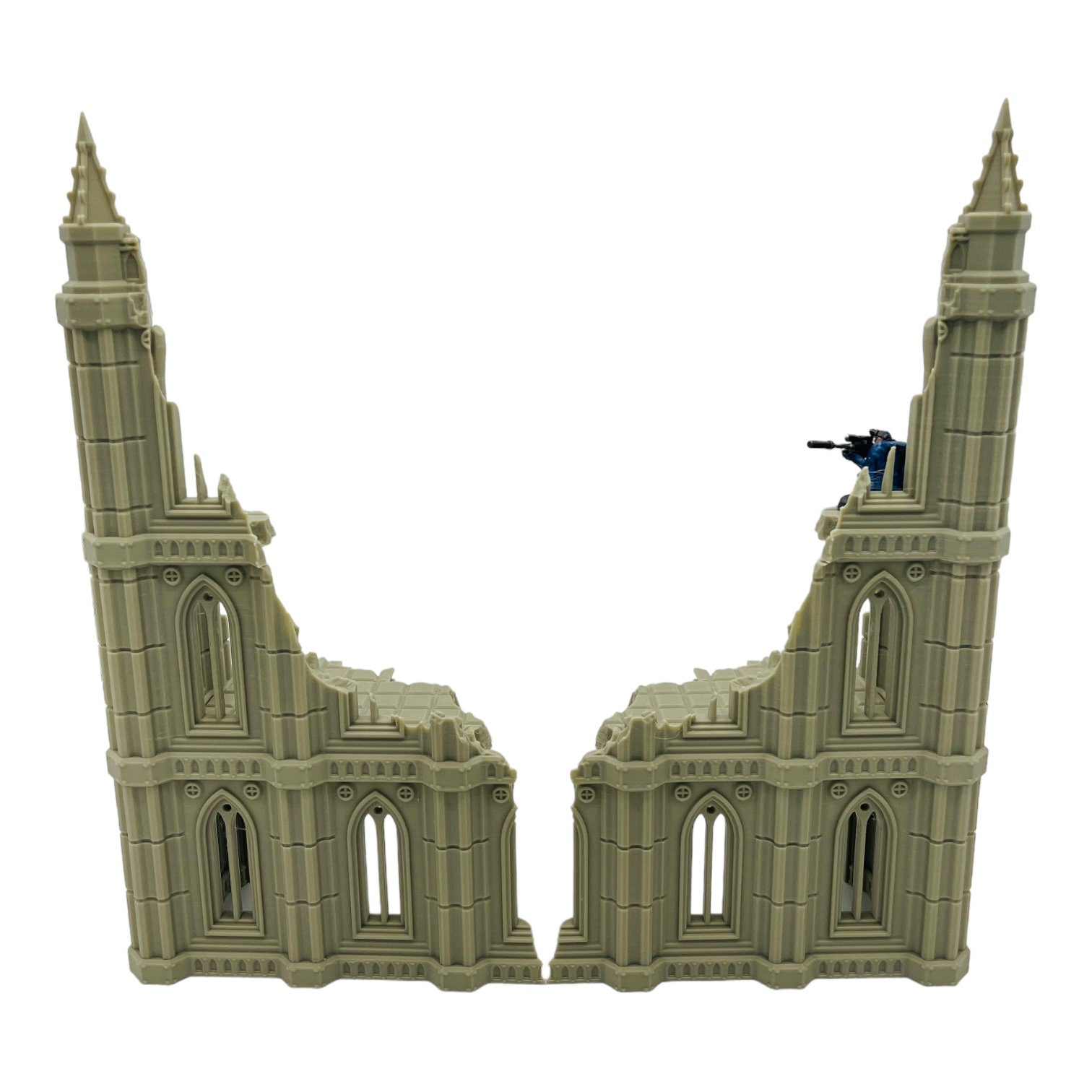 Imperial Ruins 1 / 40k Terrain / Legion Terrain / 3d Printed Tabletop Terrain / Sacrusmundus Licensed Printer