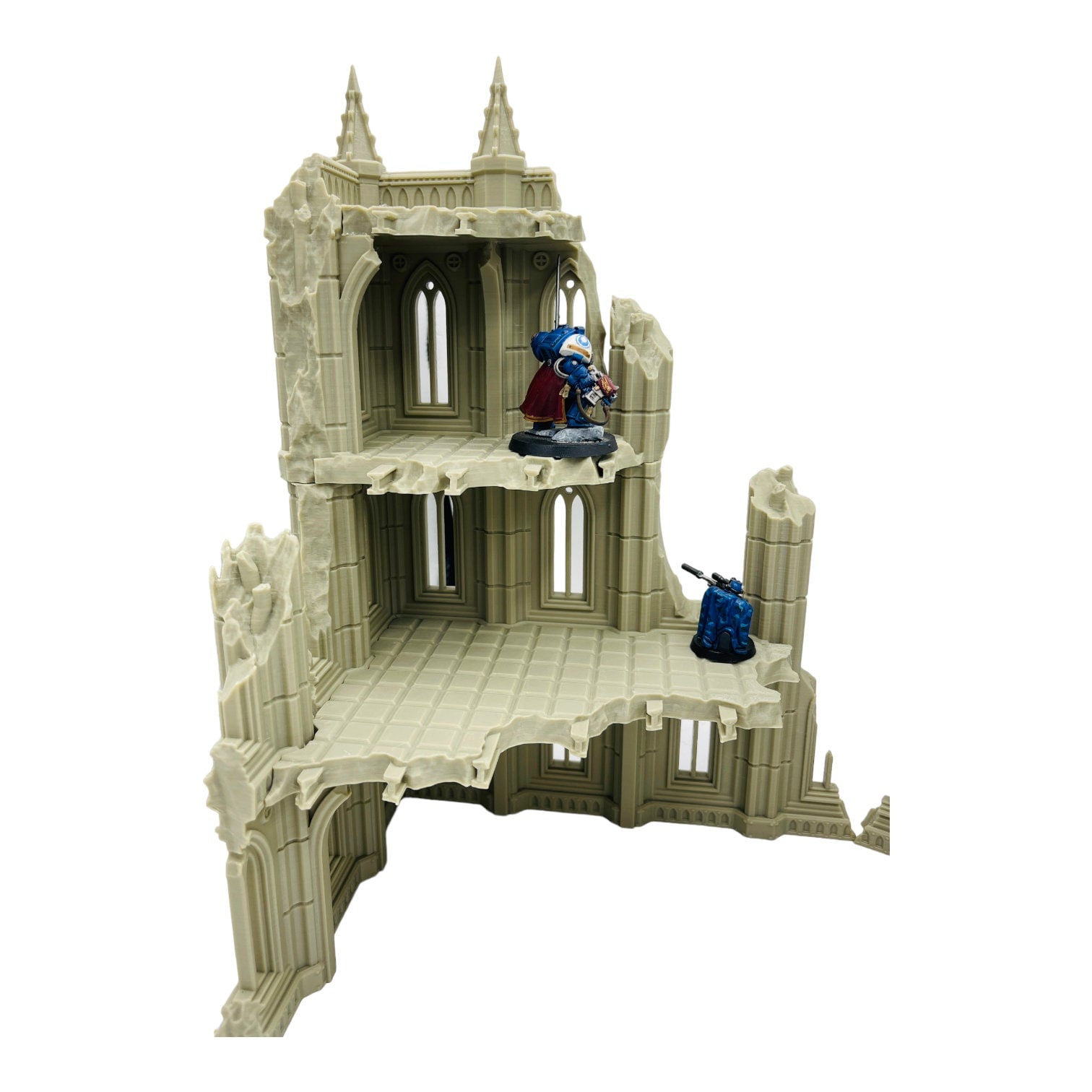 Imperial Ruins 3 / 40k Terrain / Legion Terrain / 3d Printed Tabletop Terrain / Sacrusmundus Licensed Printer