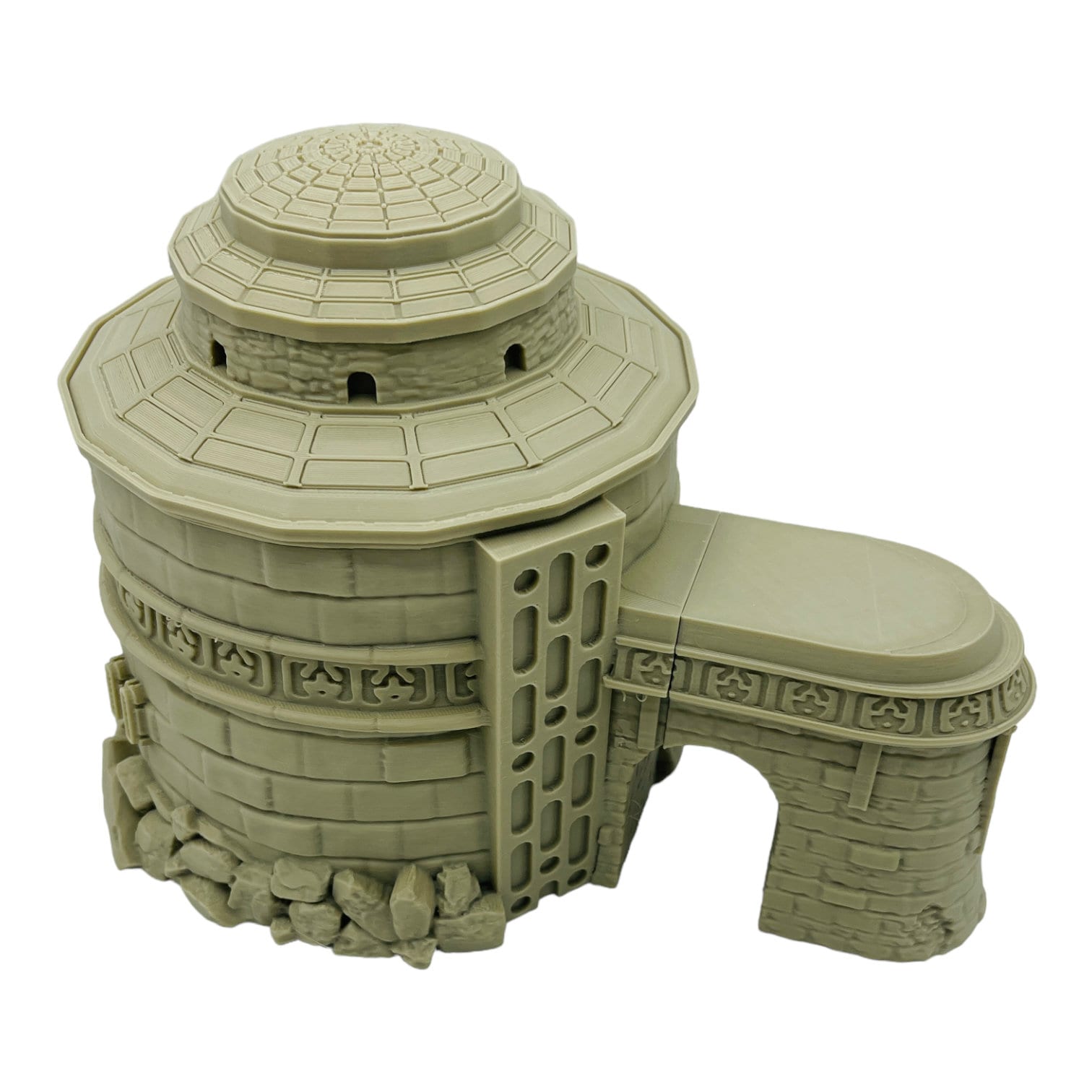 Bo'Ghtan's Antiquities/ Multiverse / Ancient Starport / Legion and Sci-Fi 3D printed tabletop terrain for wargames / Licensed Printer