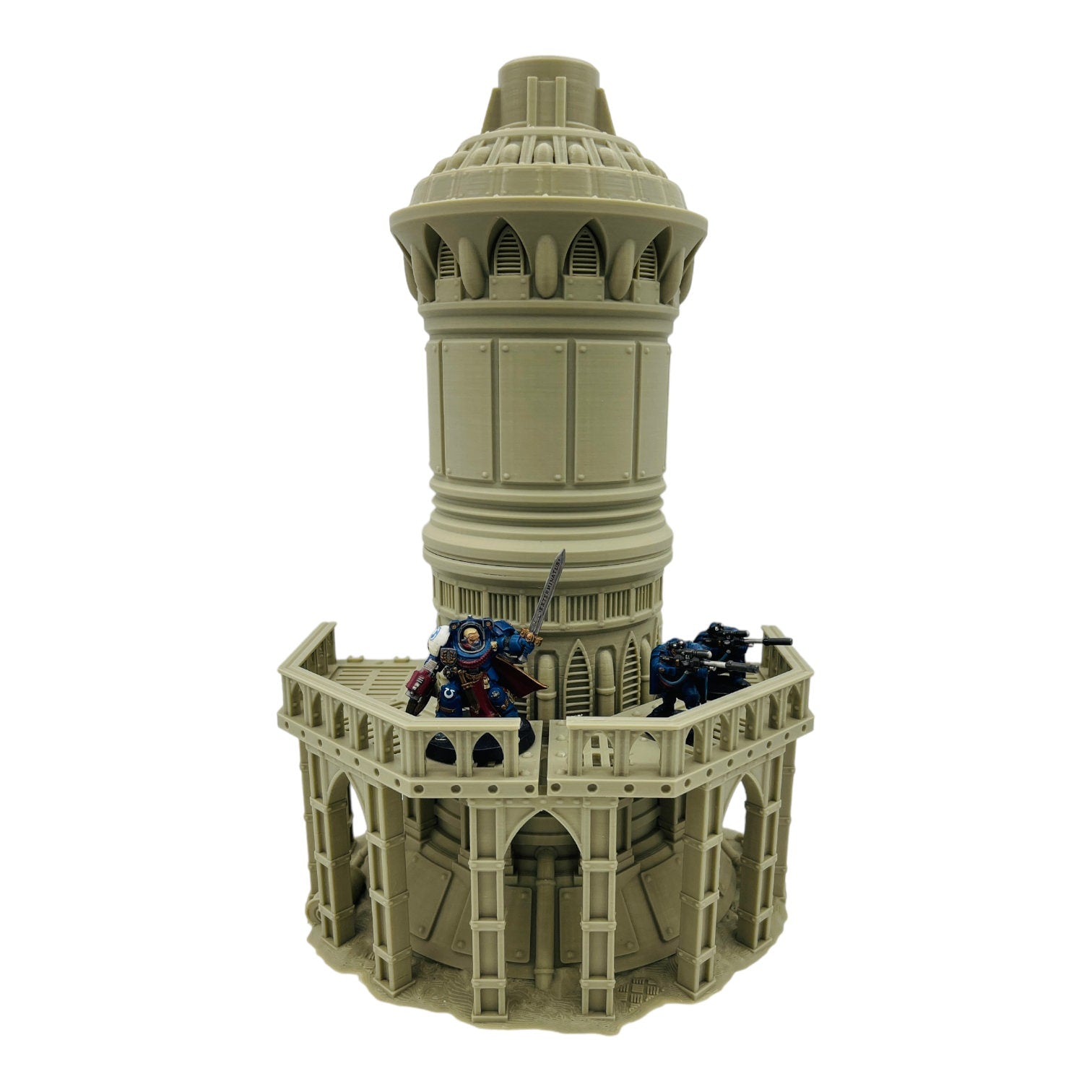 Imperial Industrial Platform 1 / 40k Terrain / Legion Terrain / Grimdark Tabletop Terrain / Sacrusmundus Licensed Printer