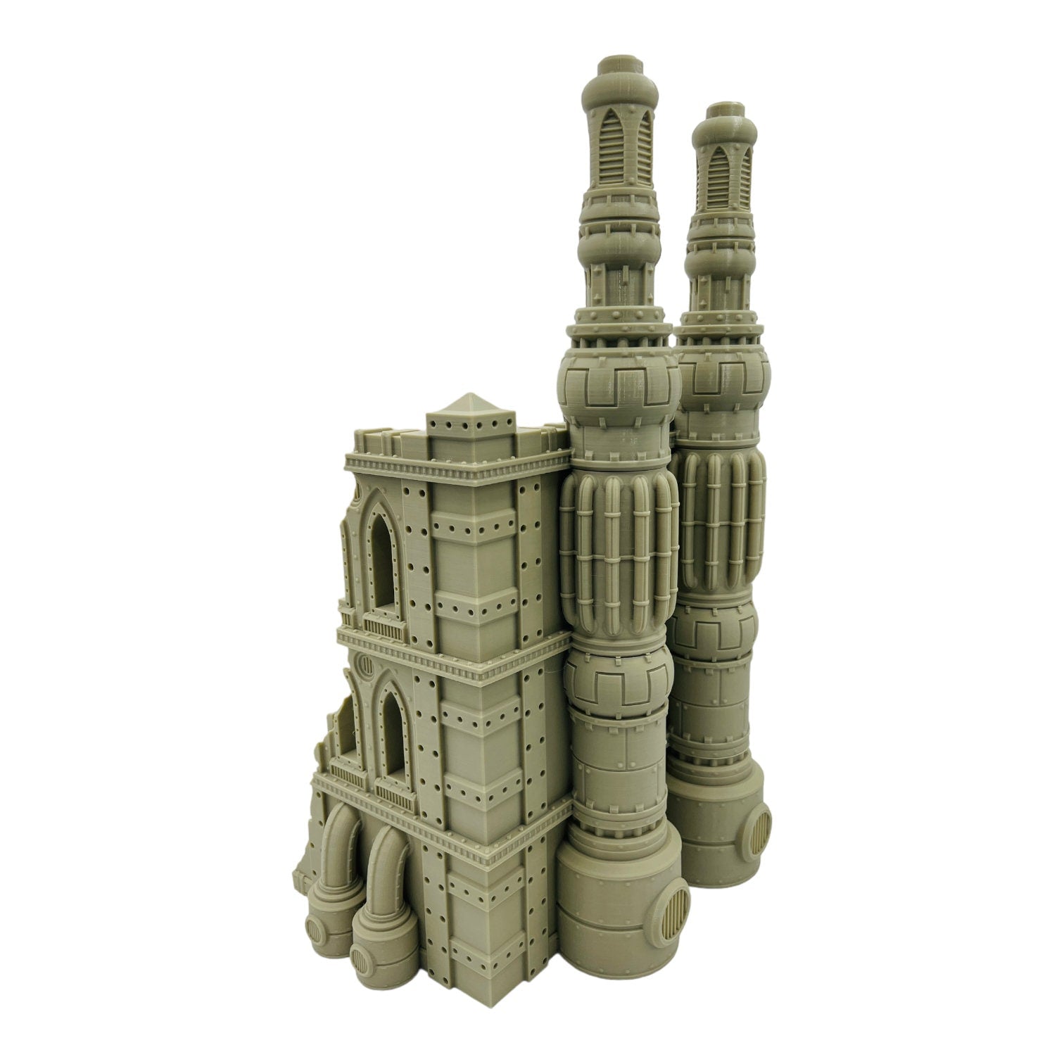 Imperial Industrial Ruins 2 / 40k Terrain / Legion Terrain / Grimdark Tabletop Terrain / Sacrusmundus Licensed Printer