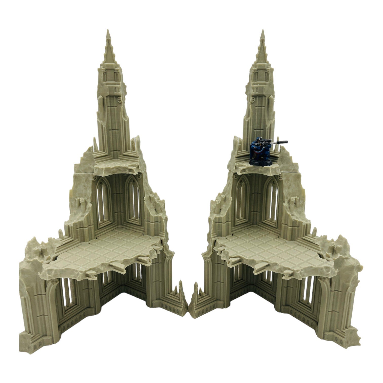 Imperial Ruins 1 / 40k Terrain / Legion Terrain / 3d Printed Tabletop Terrain / Sacrusmundus Licensed Printer